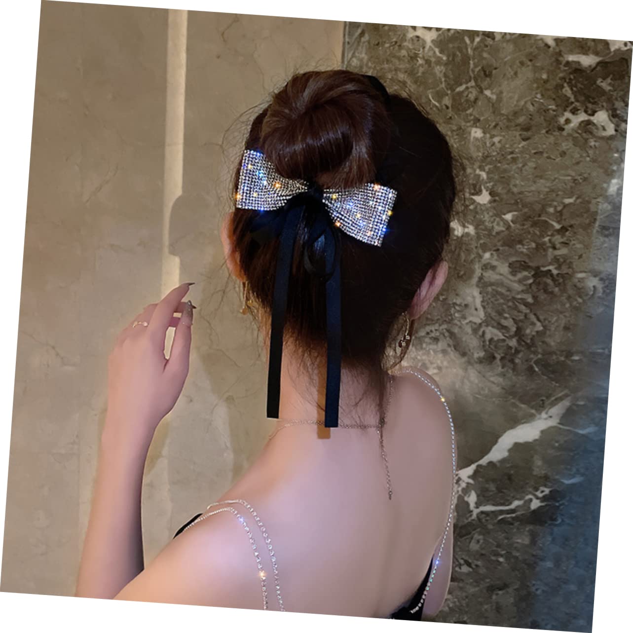 Minkissy Fashion Hair Bows - Elegant Bow Hair Ties & Ponytail Holders for Women & Girls | Perfect for School, Parties, Weddings & Everyday Style