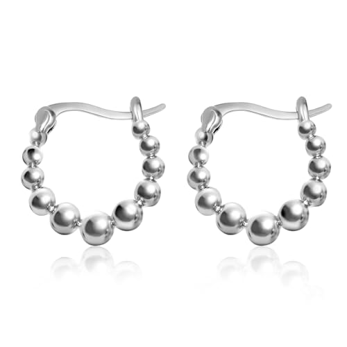 20mm Beaded Hoop