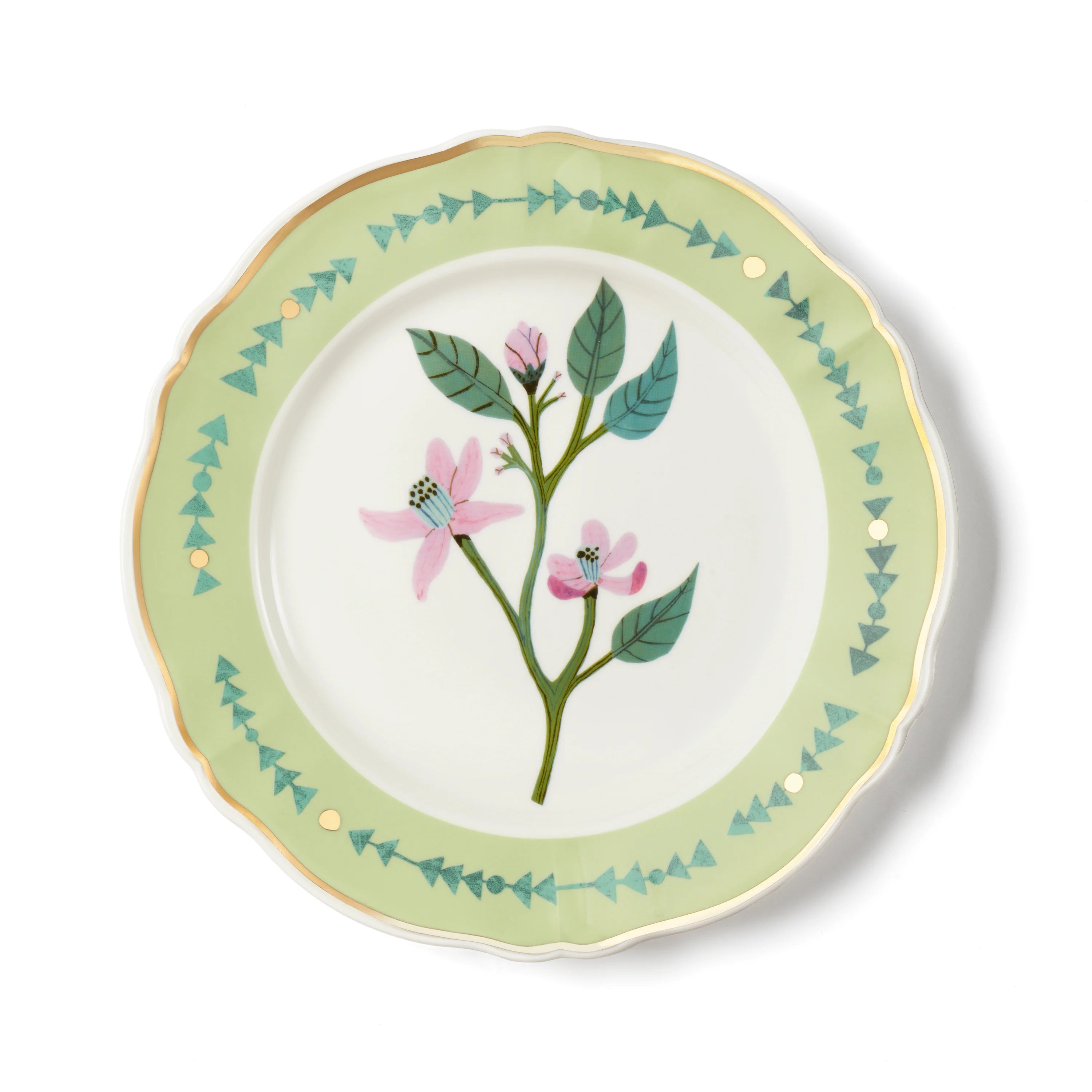 Bitossi Italy Botanica Dinnerware Set - Premium Ceramic Plates, Bowls & Mugs - Elegant Floral Design for Dining, Entertaining & Home Decor (50% Off Clearance Sale)