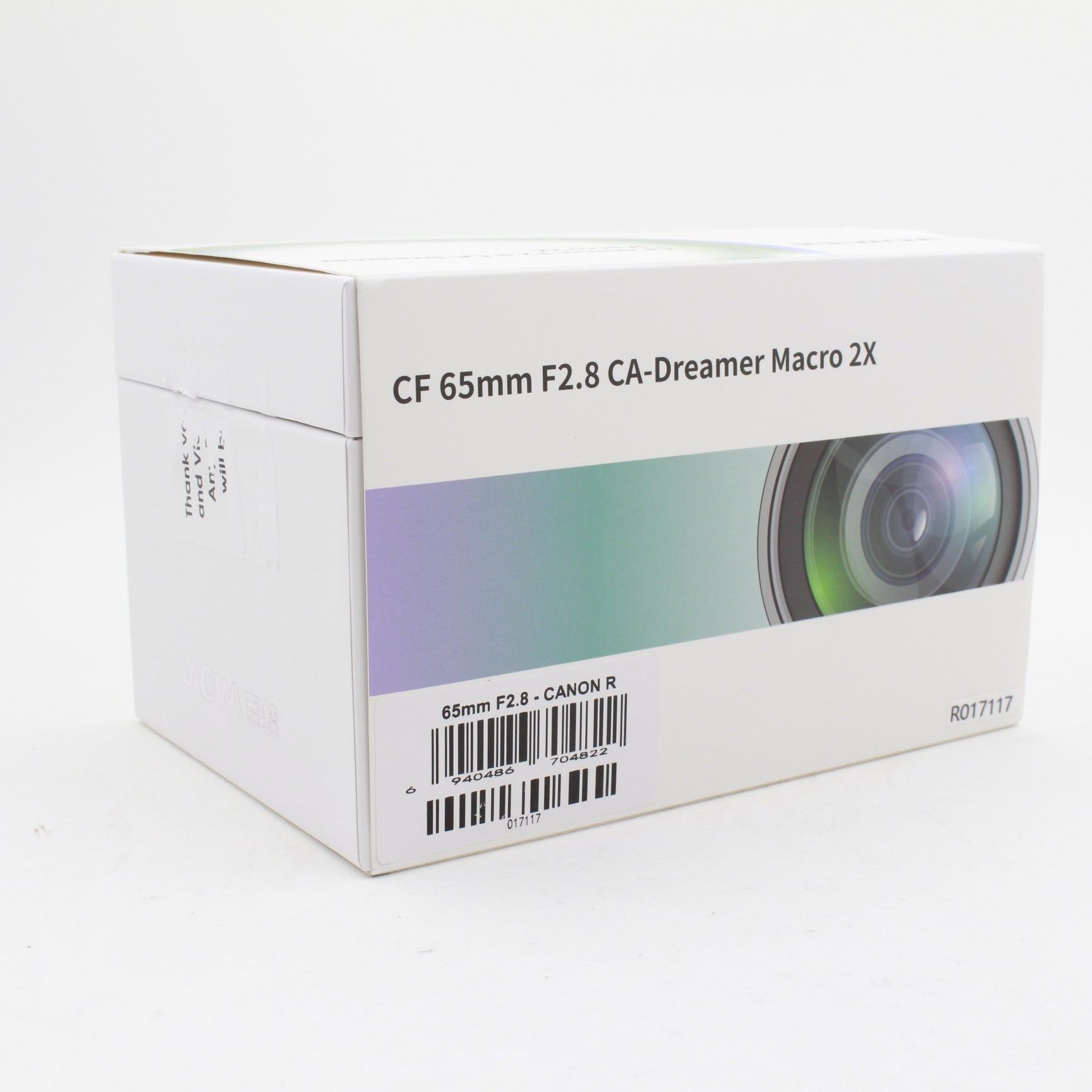Laowa 65mm f/2.8 2x Ultra Macro APO Lens for Canon RF - Like New Open Box | Perfect for Product Photography, Jewelry Close-ups & Nature Macro Shots