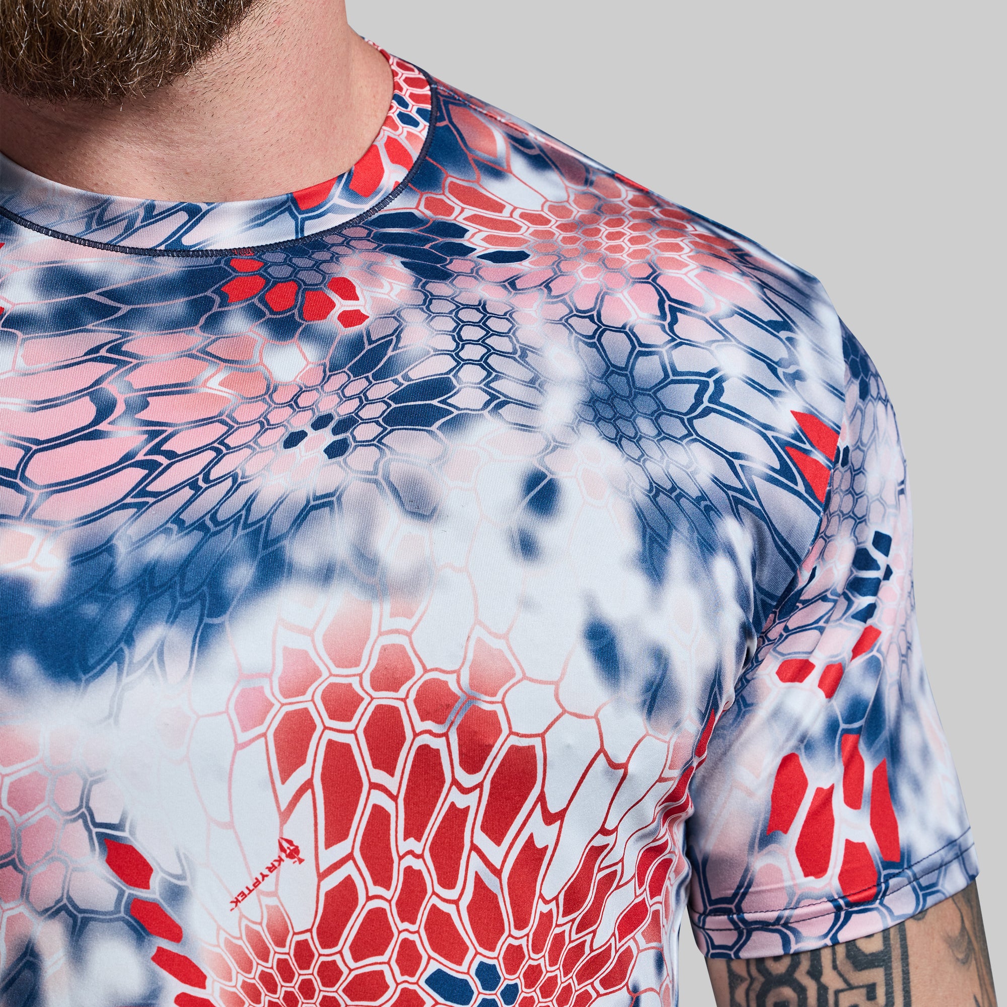 Kryptek Liberty Athleisure T-Shirt for Men & Women - Comfortable & Stylish Casual Wear for Gym, Yoga, Running & Everyday Outfits