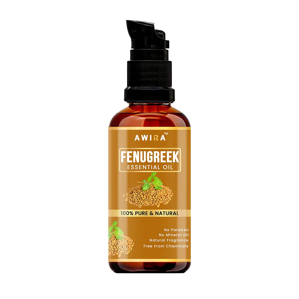 Pure Fenugreek Seed Essential Oil 30ml - 100% Natural & Undiluted for Skin & Hair Care | Promotes Healthy Scalp, Moisturizes Dry Skin | Perfect for Aromatherapy & DIY Beauty Recipes