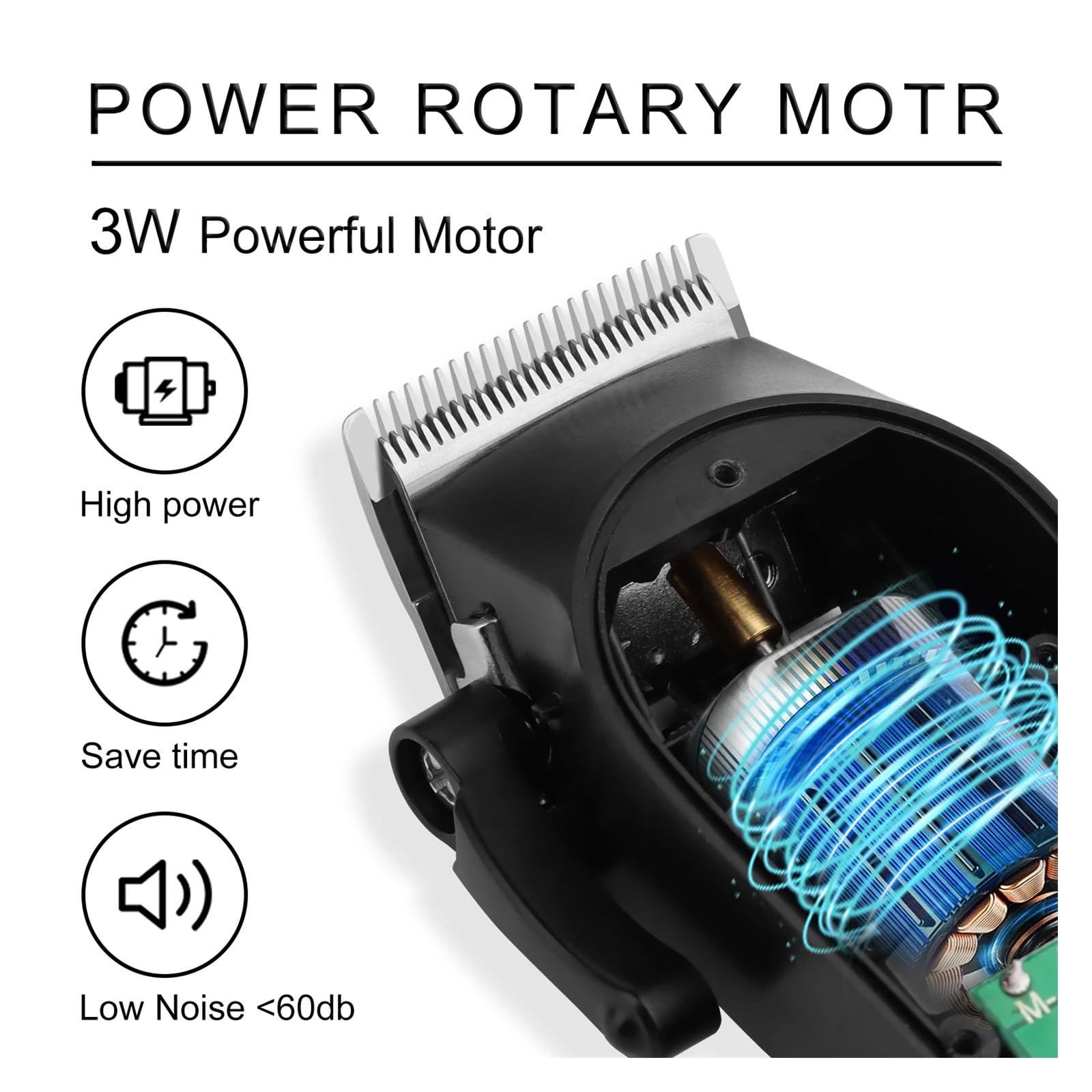 Professional 3-Speed Adjustable Electric Hair Clipper & Shaver - USB Rechargeable with LCD Display - Perfect for Men's Grooming, Barber Shops & Home Haircuts