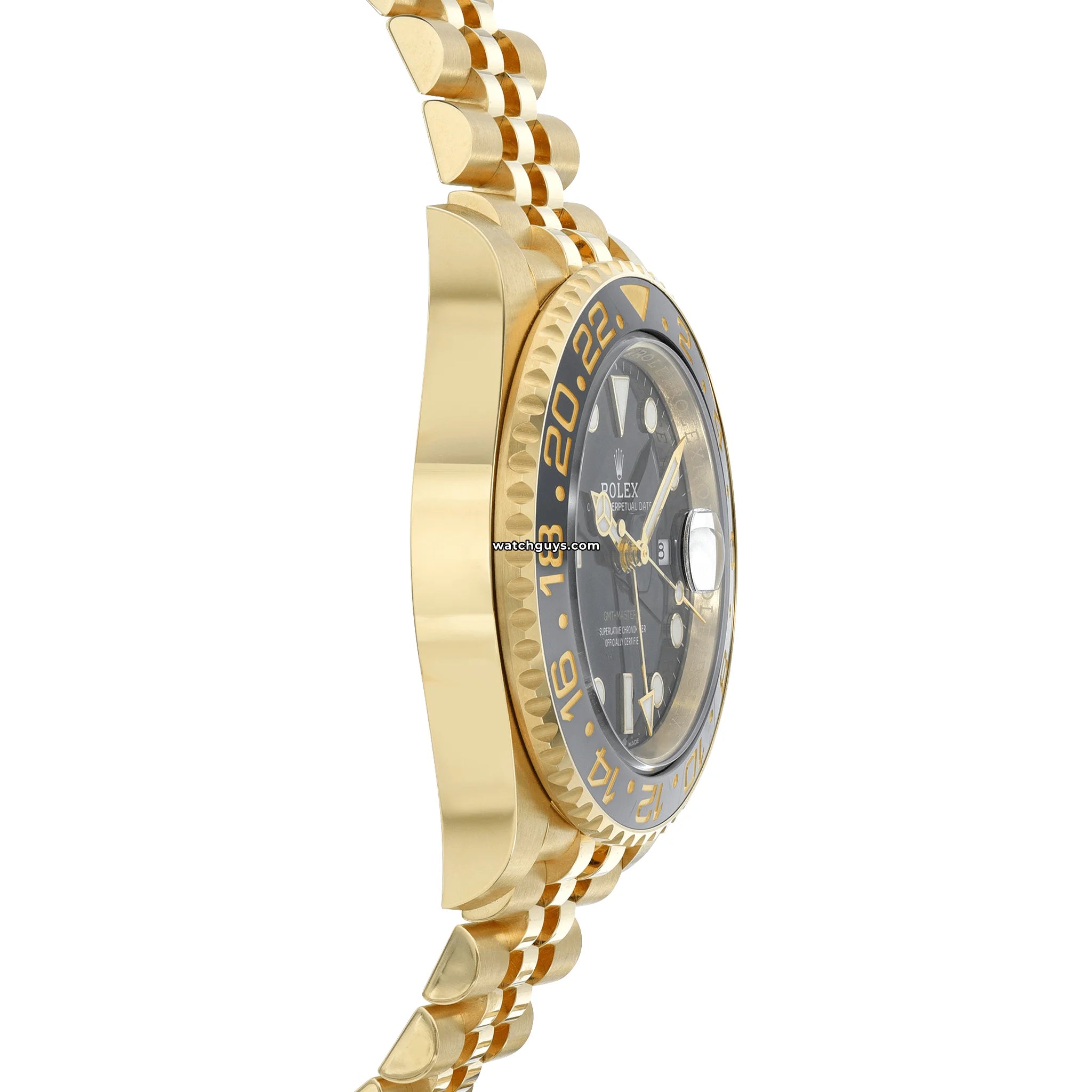 Rolex GMT Master II 126718GRNR 18K Yellow Gold Men's Luxury Watch - Perfect for Travel, Business & Special Occasions