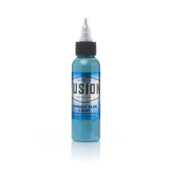 Fusion Opaque Blue Light Ink for Screen Printing - High Quality UV Reactive Ink for T-Shirts, Posters & DIY Crafts - Perfect for Artists & Small Businesses