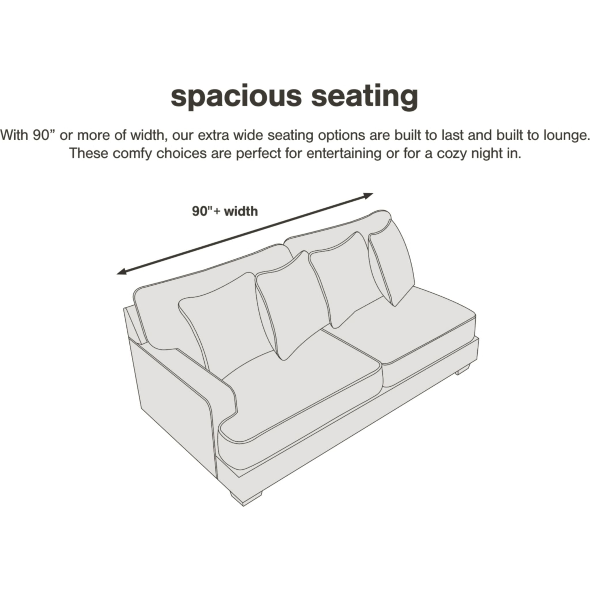 Bralynn Exclusive Sofa - Premium Comfort for Living Room, Lounge & Home Decor | Modern & Stylish Furniture for Relaxation & Entertainment