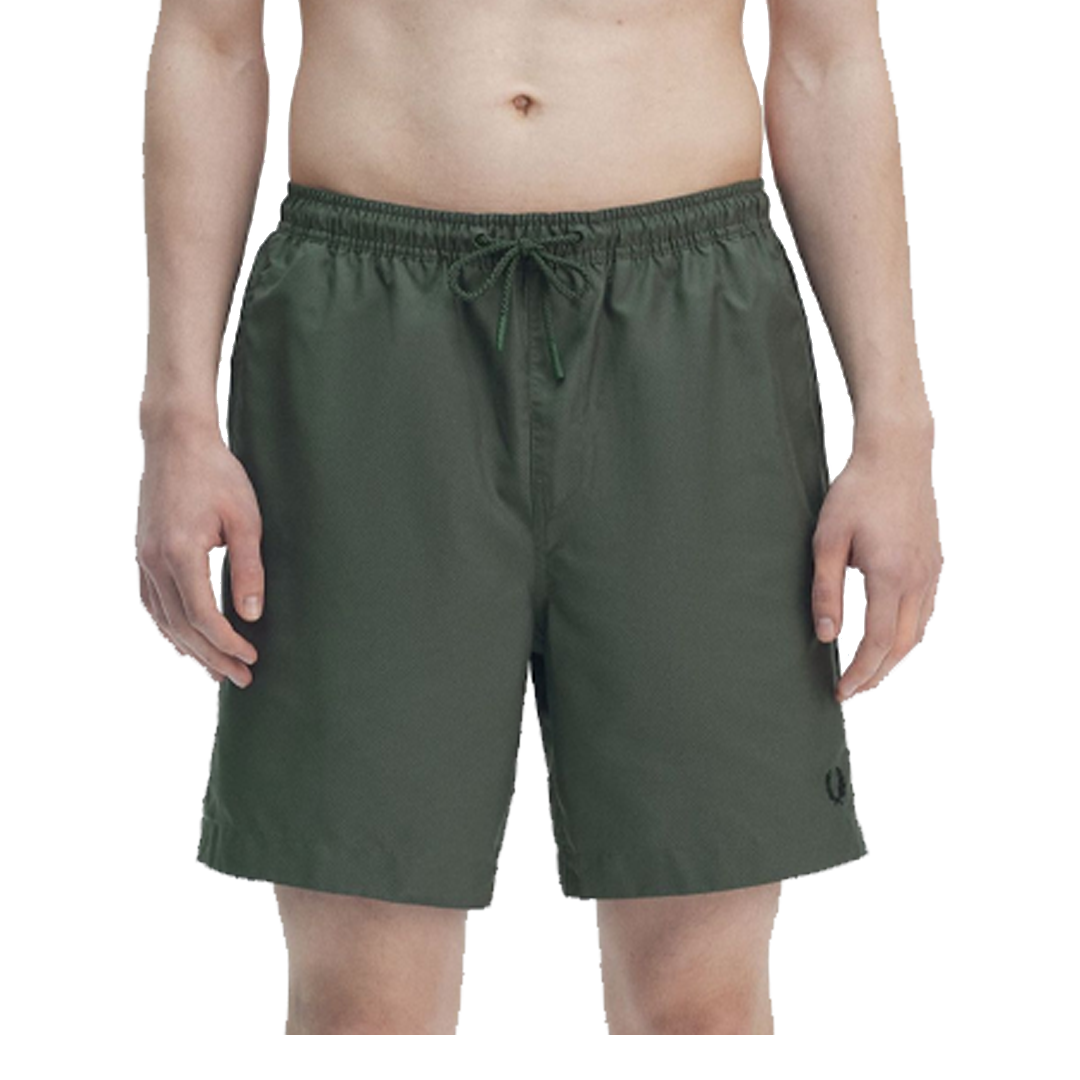 Classic Swim Shorts for Men - Quick Dry, Comfortable & Stylish Court Green Swimwear for Beach, Pool & Vacation