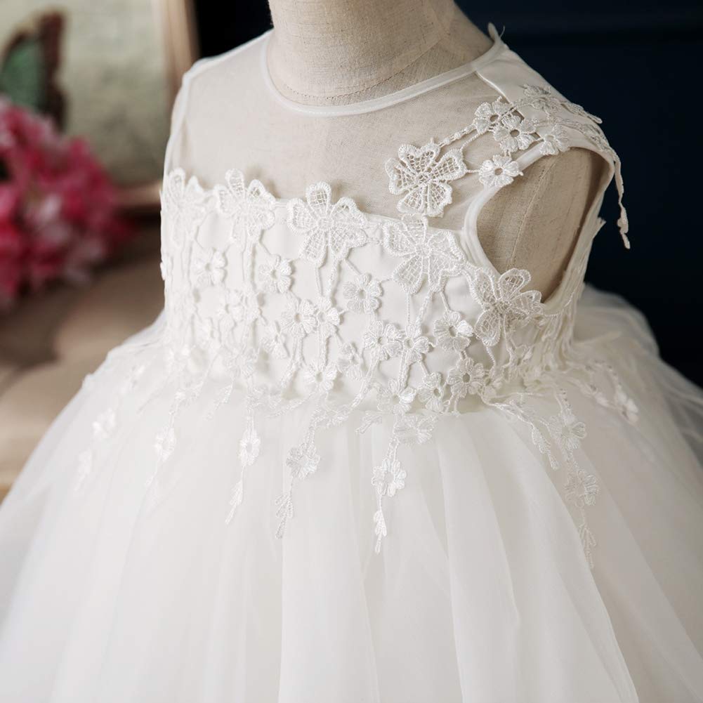 Elegant Baby Princess Lace Bridesmaid & Flower Girl Wedding Dresses - Perfect for Church Ceremonies, Formal Receptions & Photo Shoots
