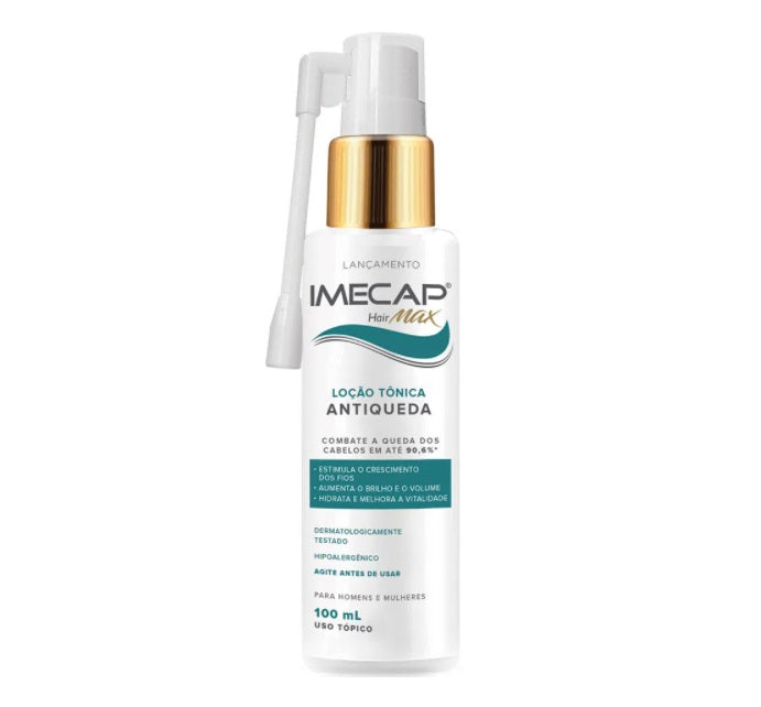Imecap Anti Hair Loss Treatment Tonic 100ml - Promotes Hair Growth, Thickness & Shine | Best for Thinning Hair & Scalp Health | Daily Use for Men & Women