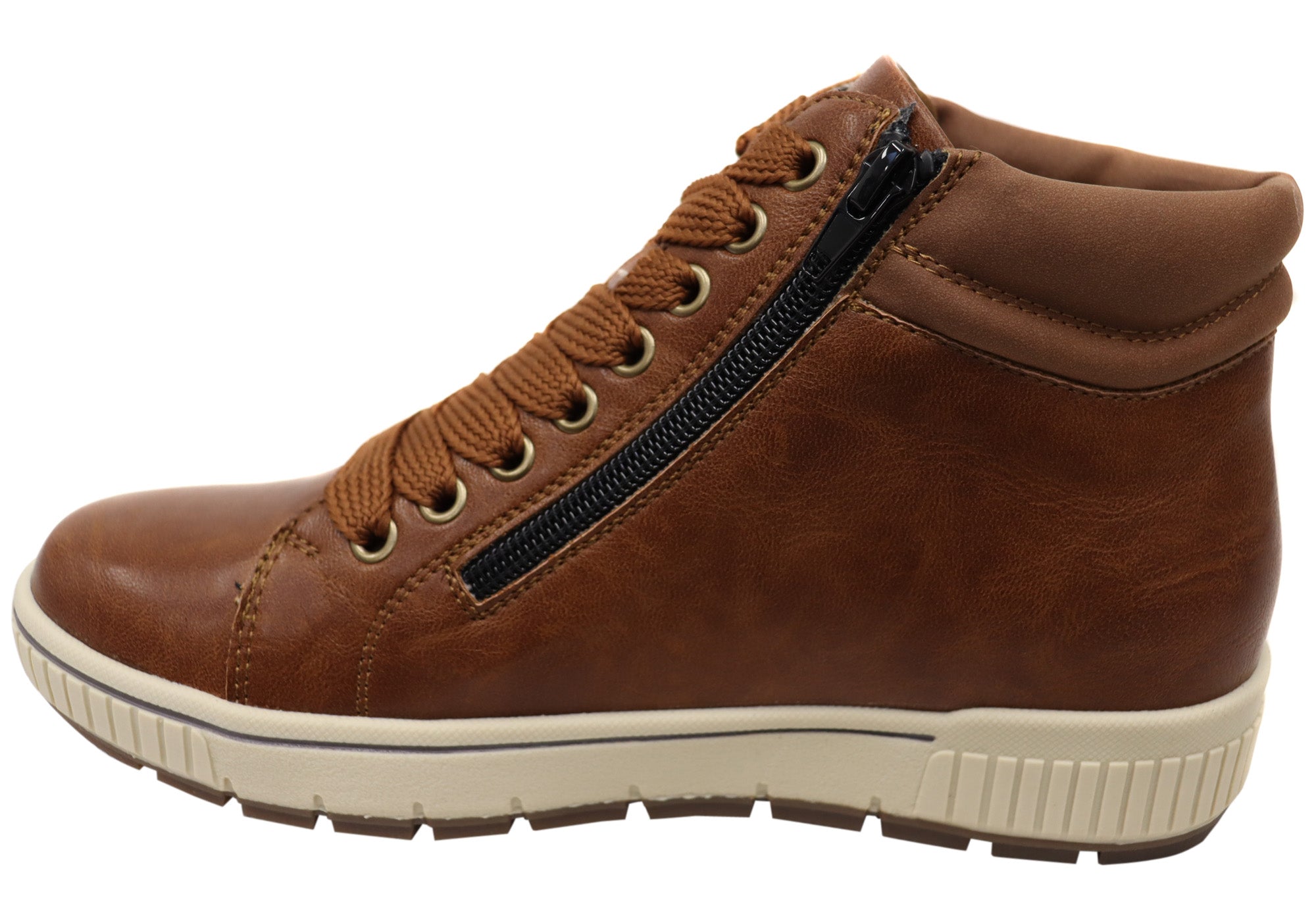 Panache Sandie Women's Comfortable Lace-Up Ankle Boots - Stylish Casual & Work Shoes for Fall and Winter Fashion