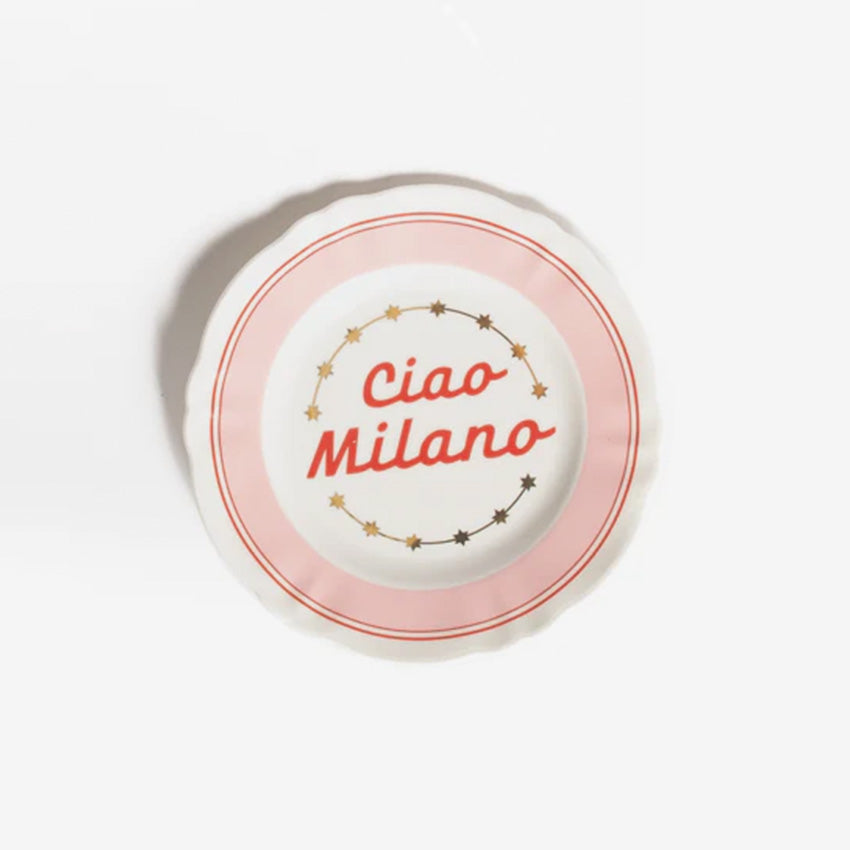 Bitossi Milano Plate - Elegant Ceramic Dinnerware for Modern Dining | Perfect for Restaurants, Home Decor & Gift Giving