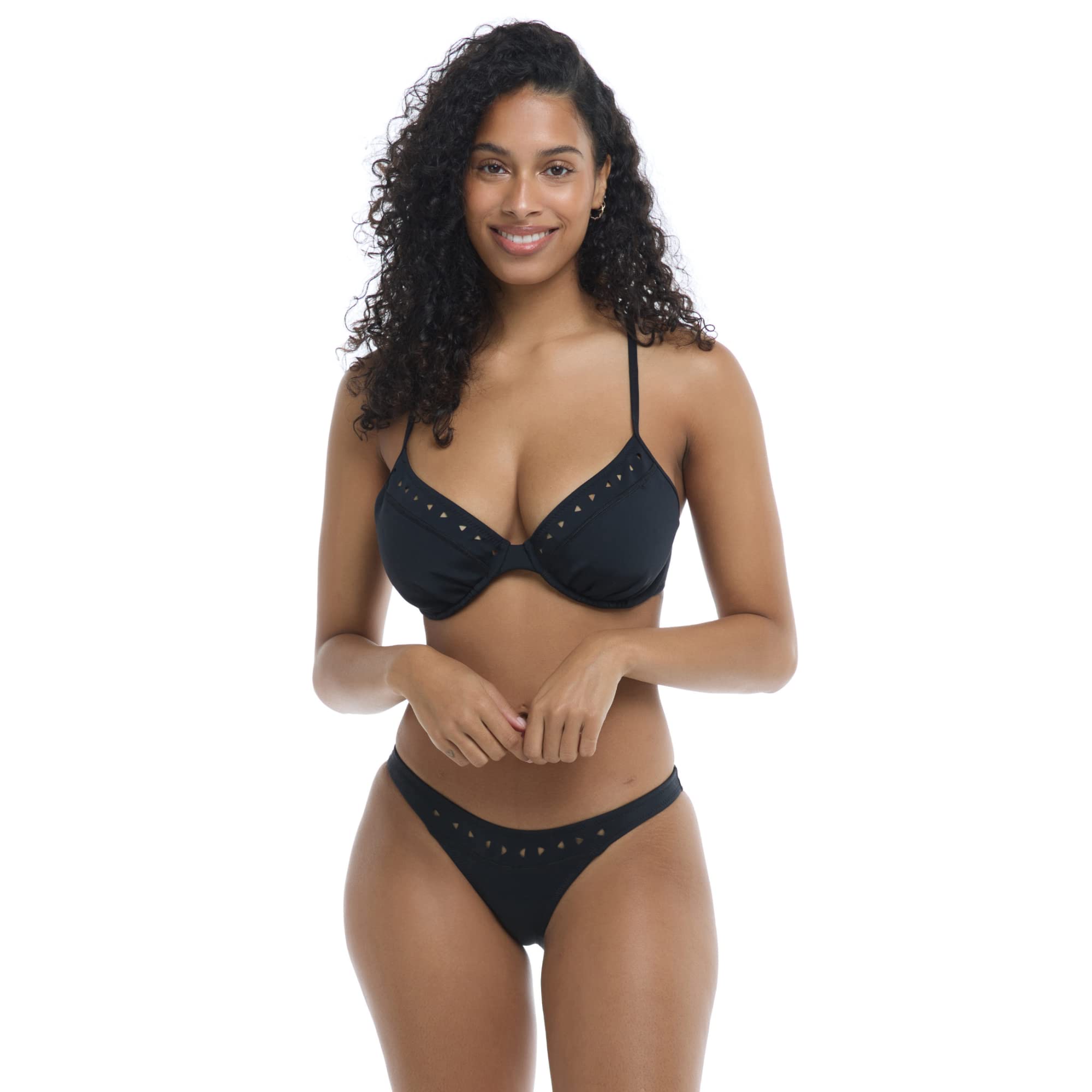 Body Glove Women's Solo Underwire Bikini Top Swimsuit - D, DD, E, F Cup Support - Perfect for Beach, Pool & Summer Vacations