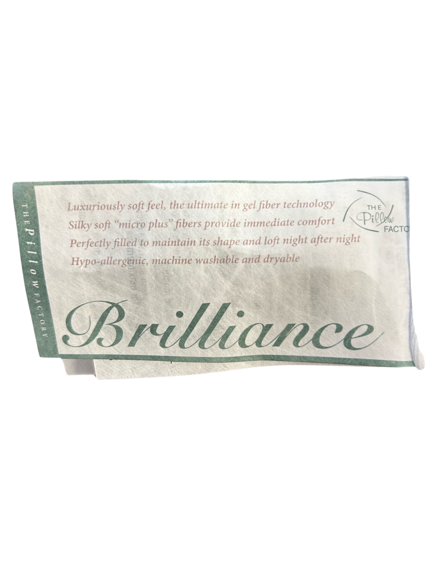 Premium Gel Fiber Pillow for Neck Support - Hypoallergenic & Breathable Memory Foam Alternative - Perfect for Side, Back & Stomach Sleepers - The Pillow Factory