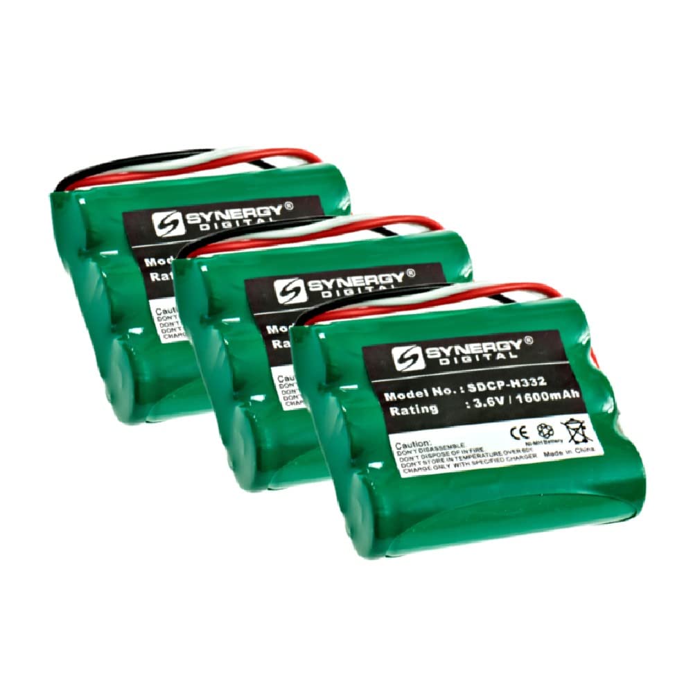 Huawei GR1500AAB Replacement Battery Combo Pack - 3 x SDCP-H332 Batteries for Uninterrupted Power Supply | Perfect for Home Office, Networking Equipment & Emergency Backup