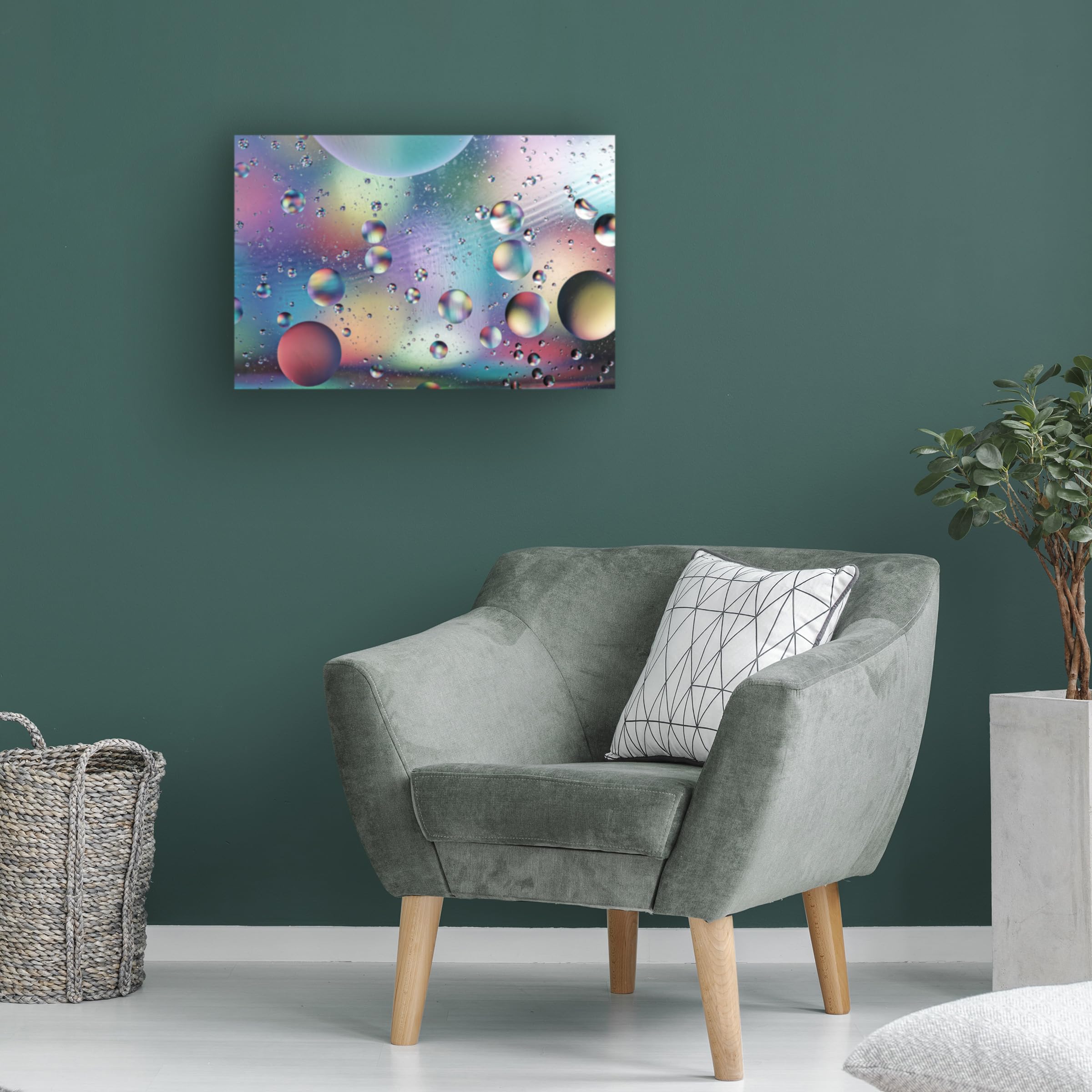 Trademark Fine Art 'In The Galaxy' Canvas Wall Art by Beata Czyzowska - Stunning Space Themed Home Decor for Living Room, Bedroom & Office