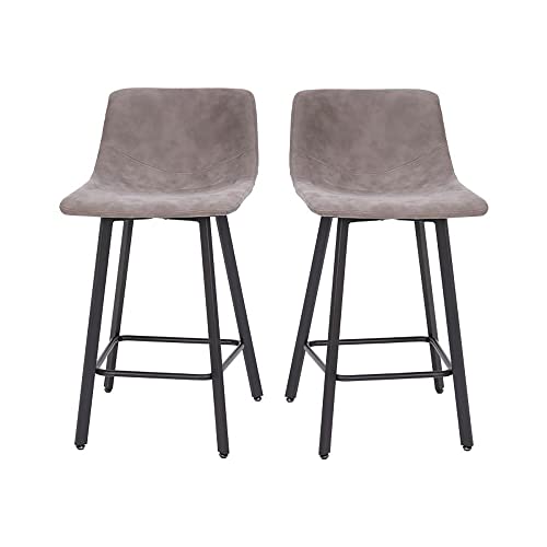 Gray Leathersoft/Black
