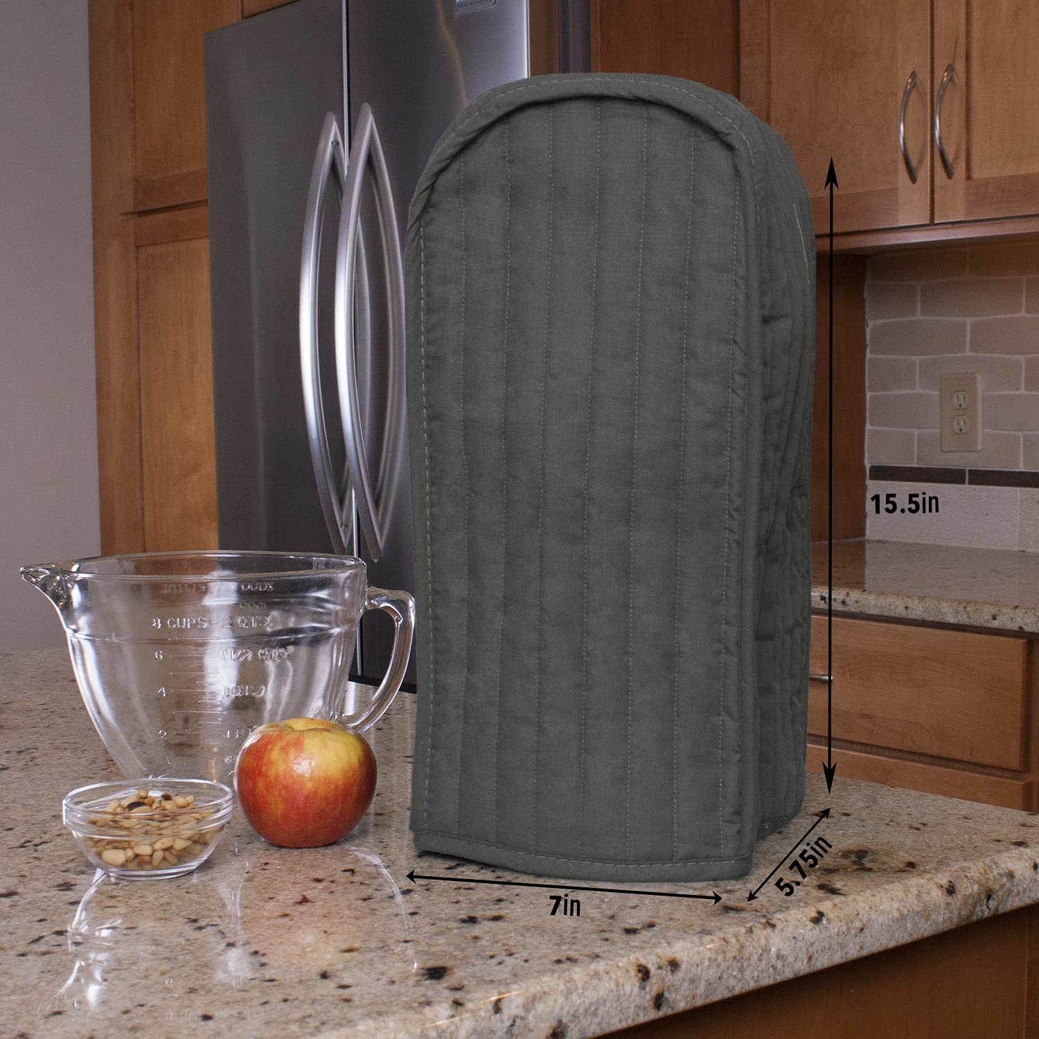 Ritz 02011 Blender Cover - Universal Blender Protector for Kitchen Appliances, Graphite Color - Perfect for Countertop Protection & Dust Prevention in Home Kitchen
