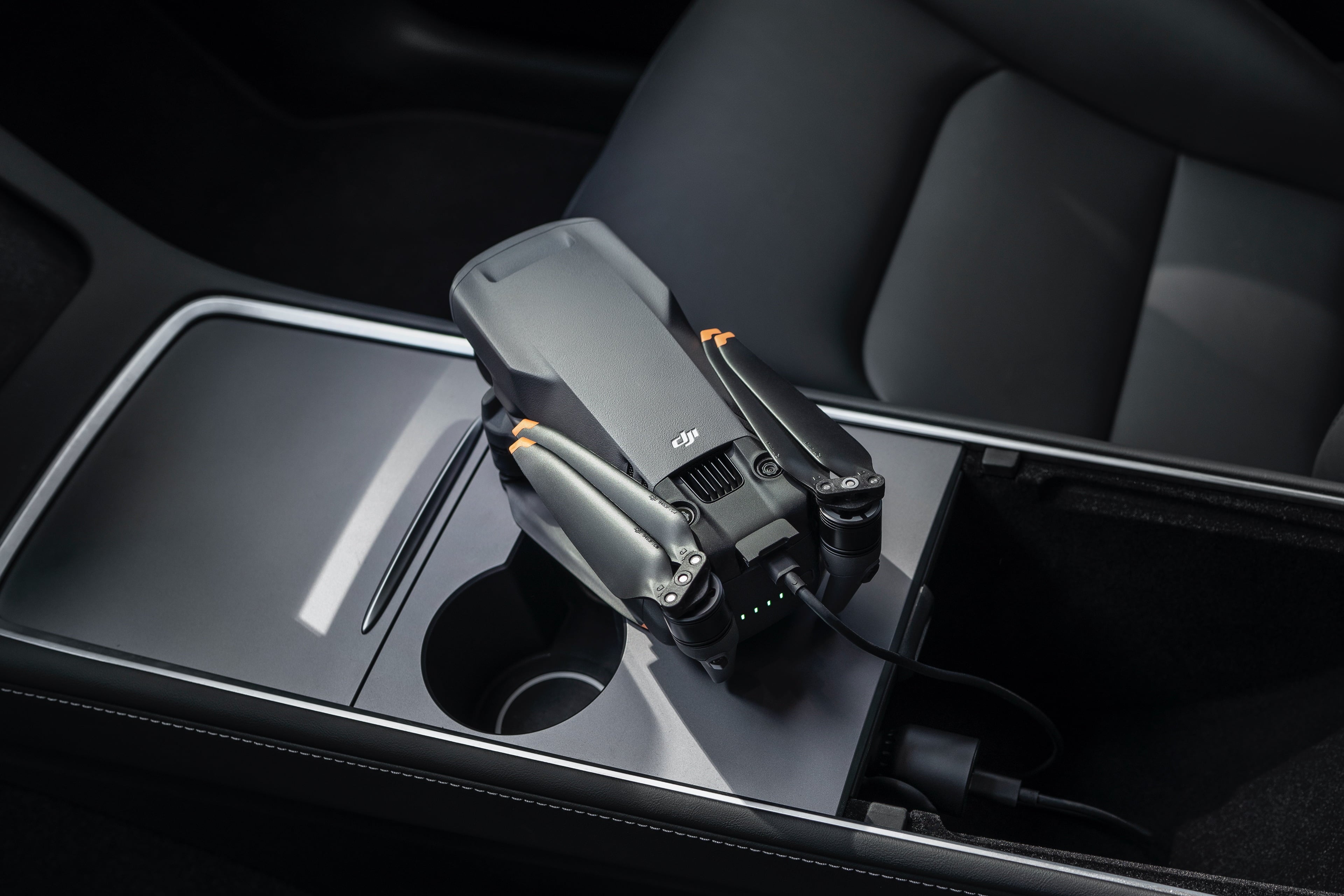 DJI 65W Fast Car Charger - USB-C PD & QC 3.0 Compatible for Phones, Tablets & Laptops - Perfect for Road Trips & Business Travel