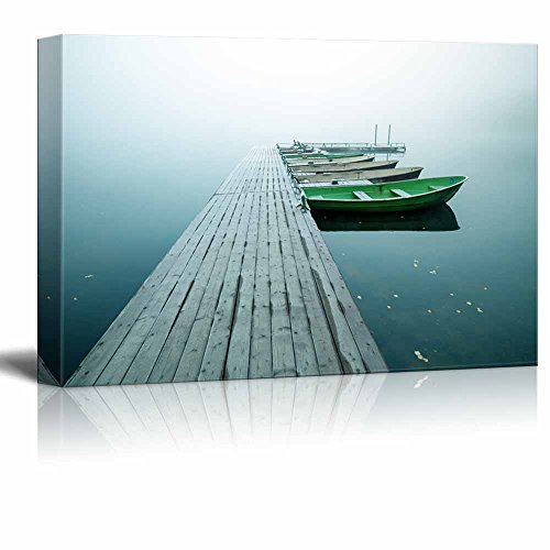 Small Pier With Boats