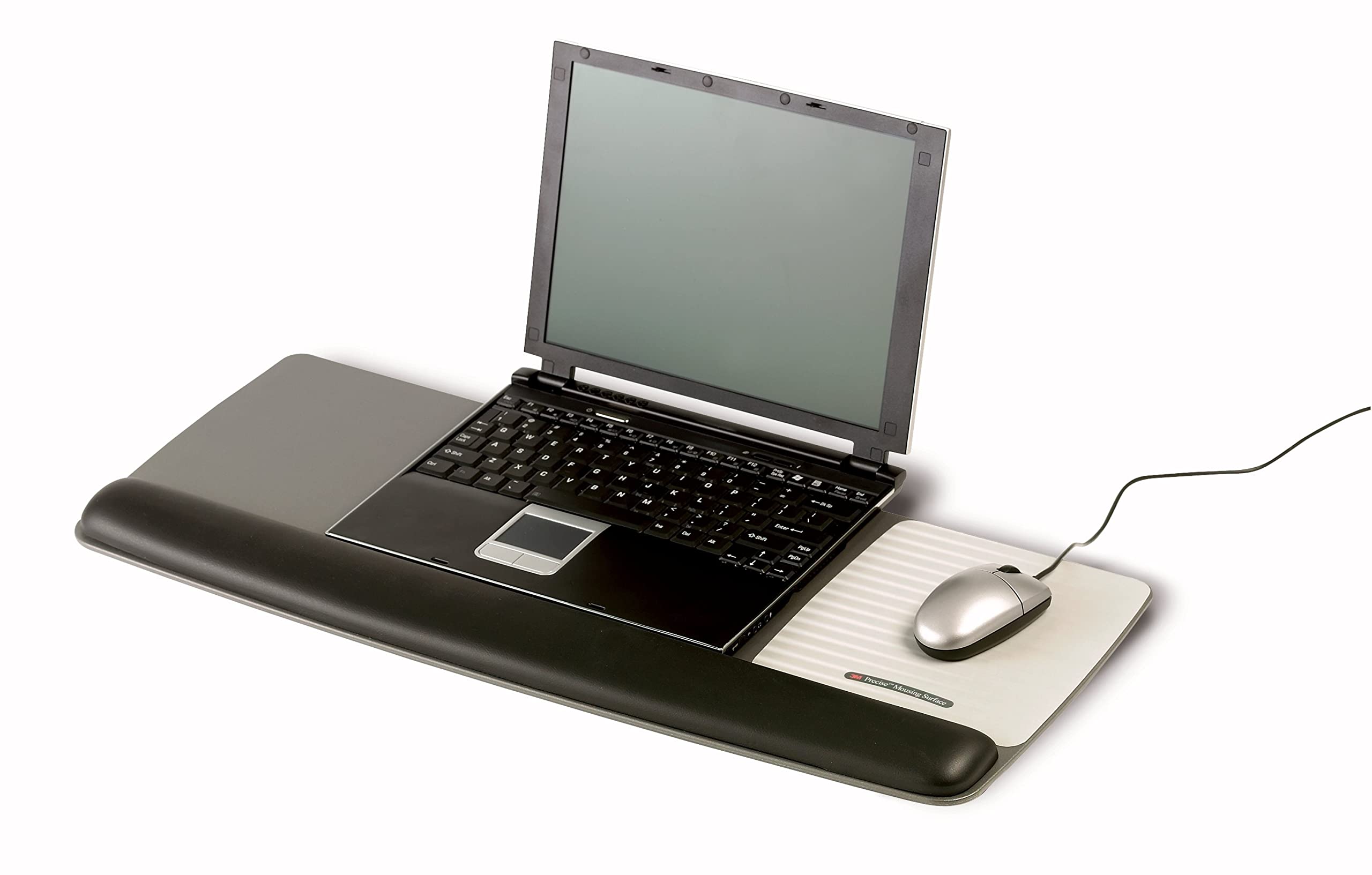3M Gel Wrist Rest for Keyboard and Mouse - Ergonomic Tilt-Adjustable Platform with Precise Mouse Pad - 25.5