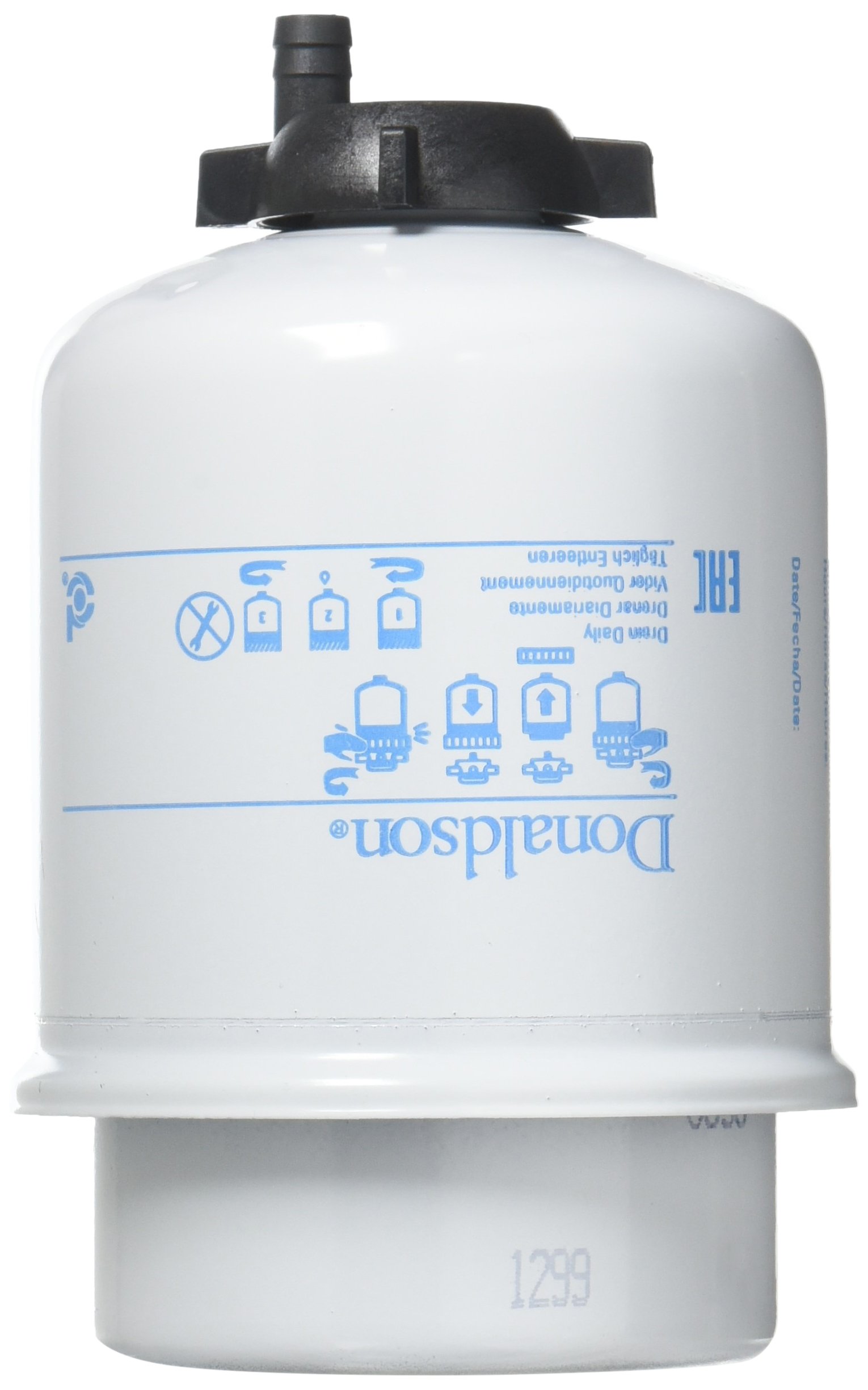 Donaldson P551423 Fuel Filter with Water Separator - High Performance Cartridge Replacement for Diesel Engines - Ideal for Trucks, Heavy Equipment & Marine Applications
