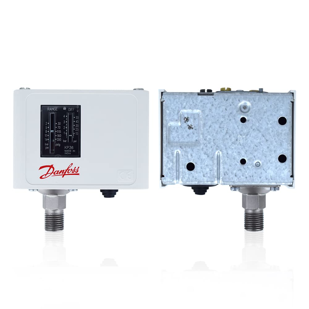 Danfoss KP36 Pressure Switch 060-110891 | New in Box | 1 Year Warranty | Fast Shipping (1-2 Weeks) | Ideal for HVAC, Refrigeration & Industrial Applications
