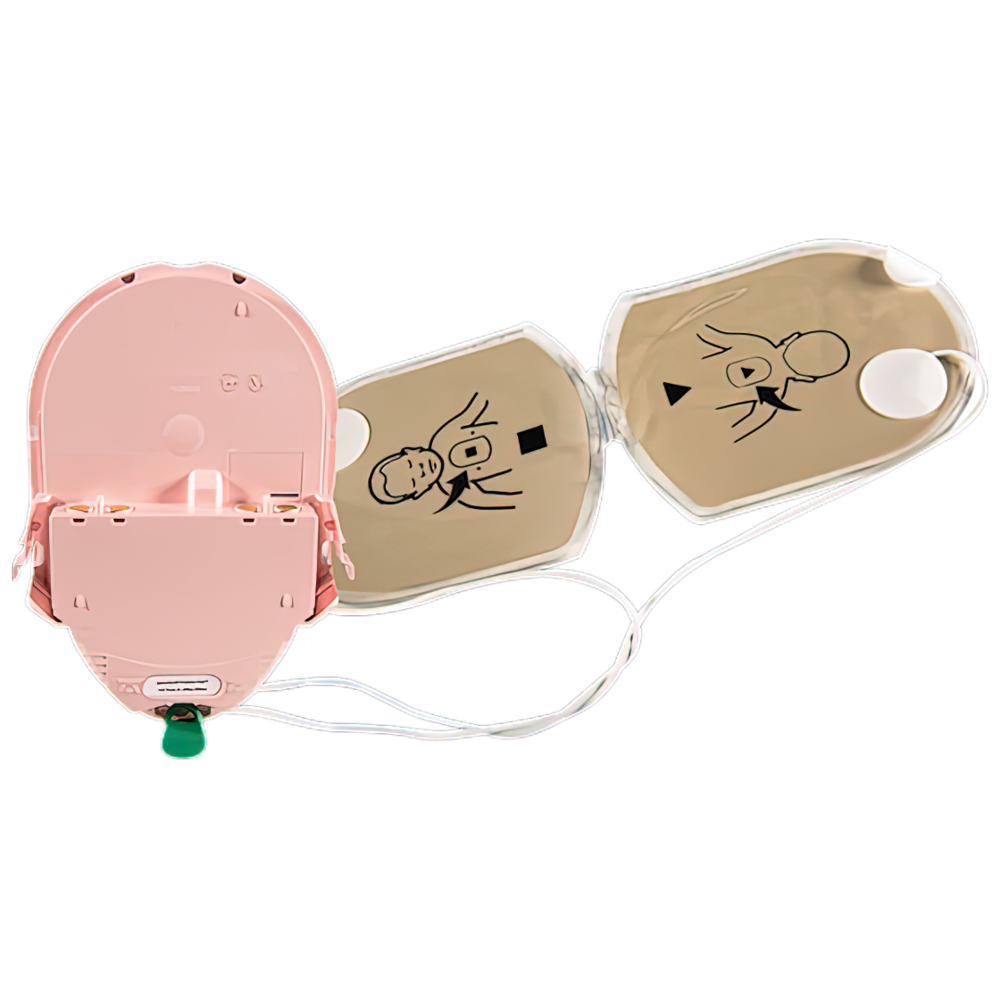 Heartsine Pink Pad Pak Pediatric AED Pads & Battery Pack - Replacement Pads for Children - Ideal for Schools, Daycares & Emergency Kits