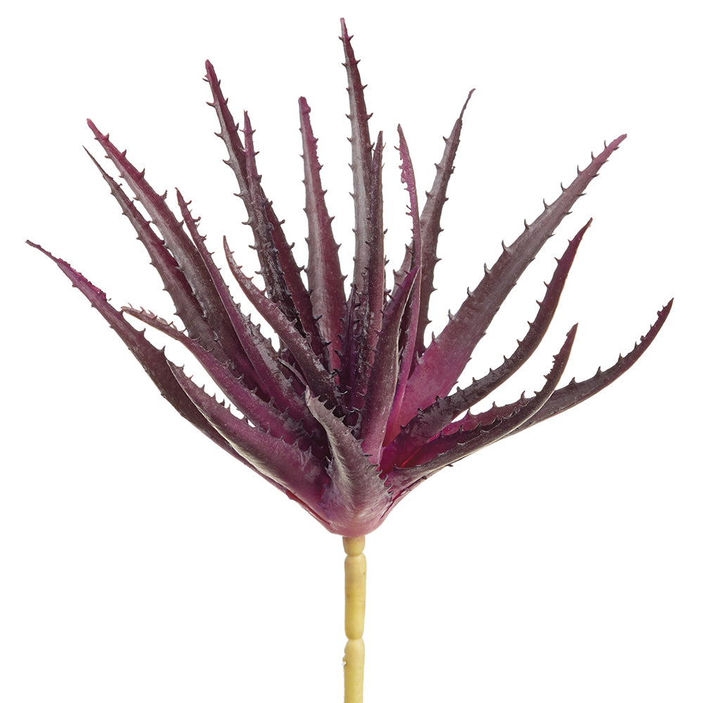 12 Pack Real Touch Artificial Aloe Stems - Lifelike Fake Aloe Vera Plants for Home Decor, Wedding Centerpieces, Office Desk & Shelf Decoration