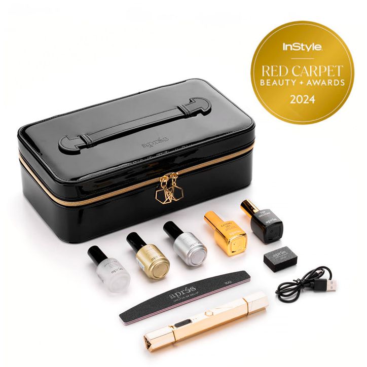 Apres Gel X Nail Extension Kit - Professional Salon Quality Press On Nails with LED Lamp for Long-Lasting Manicures | Perfect for Weddings, Parties & Special Occasions