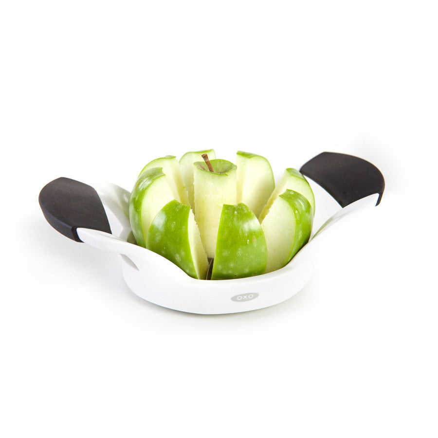 OXO Stainless Steel Apple Divider - Easy Core & Slice Tool for Fresh Fruits - Perfect for Snacks, Salads, and Baking Prep