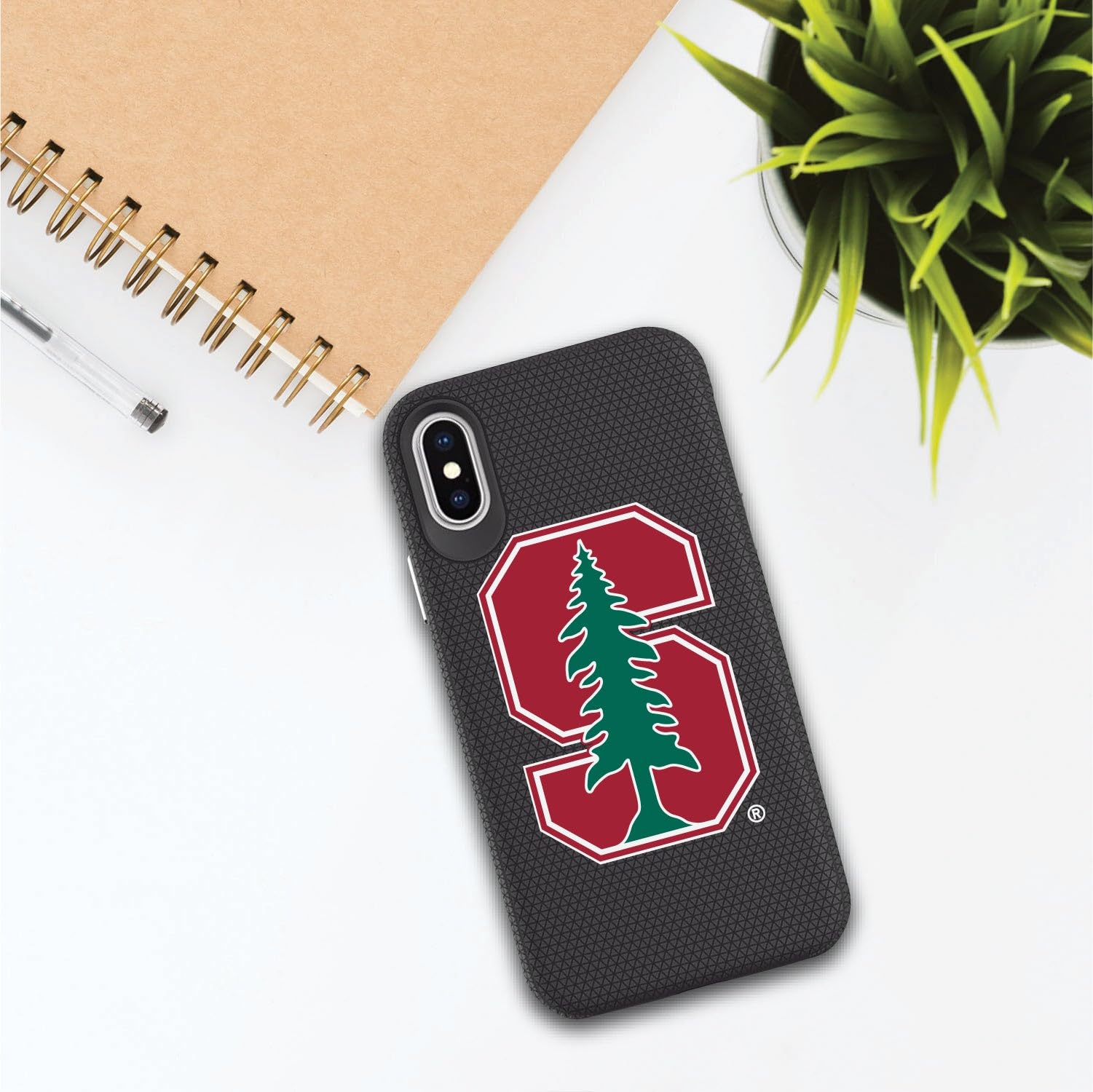 OTM Essentials Durable Tough Shell Phone Case for iPhone 11 - Stanford University Design - Perfect for College Students & Alumni Protection