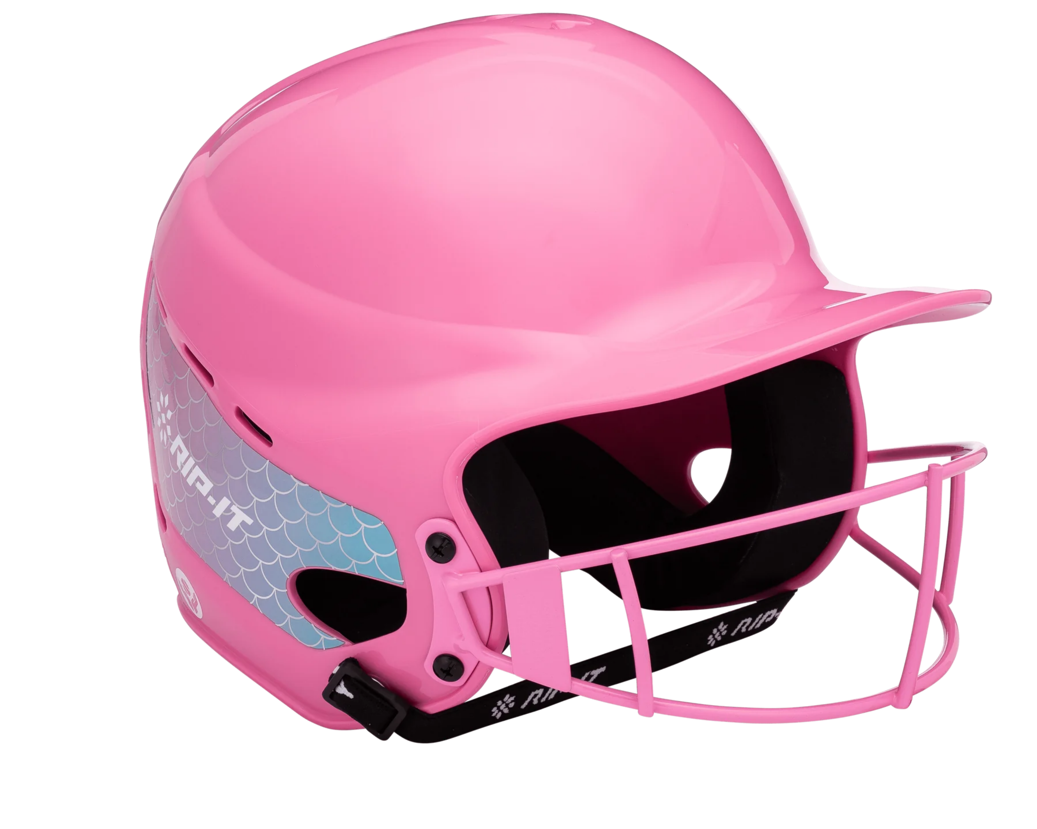 Rit It Girls' Softball Batter's Helmet - Youth & Teen Protective Headgear for Baseball & Softball Games - Perfect for Practice, Training & Competitive Play