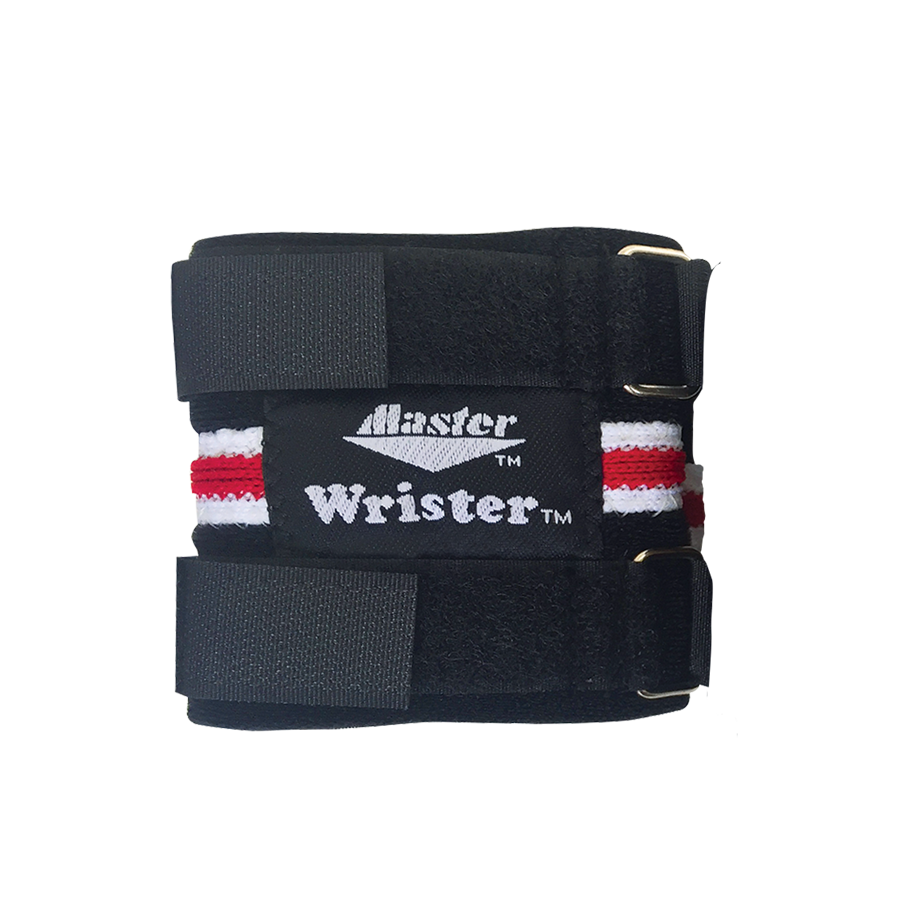 Master Bowling Wrist Support - Red Wrist Brace for Bowlers - Improve Grip & Reduce Pain for Bowling & Sports