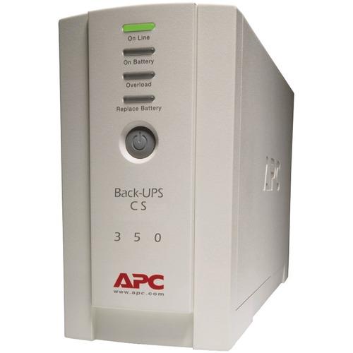APC BK350 Back UPS Battery Backup System (350VA) - Reliable Power Protection for Home Office, Electronics & Internet Routers