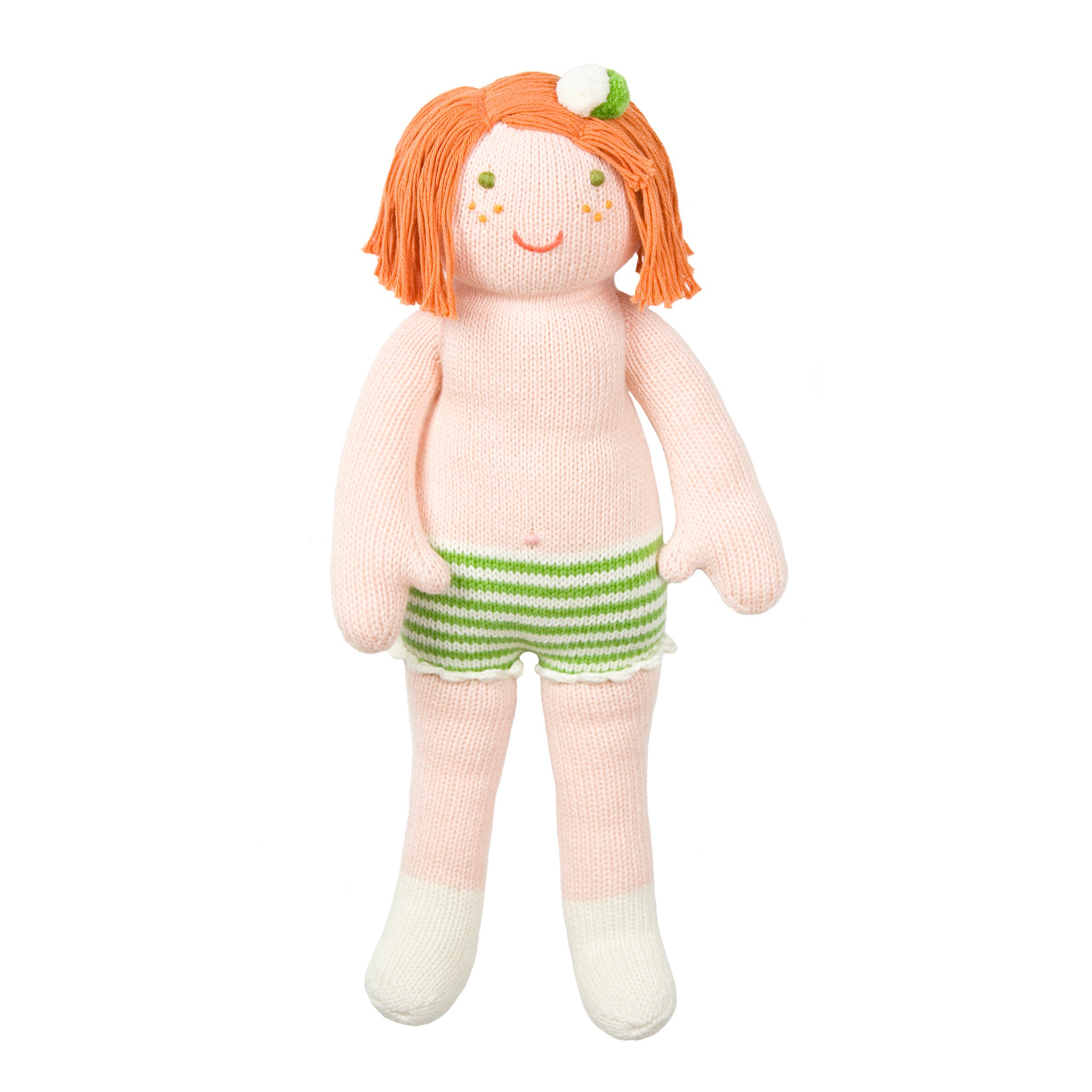 Blabla Kids Trixie Doll - Soft Organic Cotton Handmade Plush Toy for Toddlers & Children | Perfect for Cuddling, Gift Giving & Imaginative Play