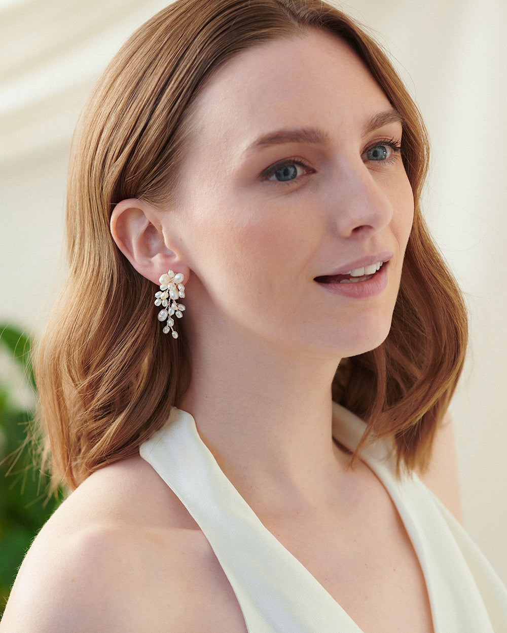 Natural Freshwater Pearl Earrings for Women - Elegant Stud & Dangle Pearl Jewelry - Perfect for Weddings, Parties & Everyday Wear