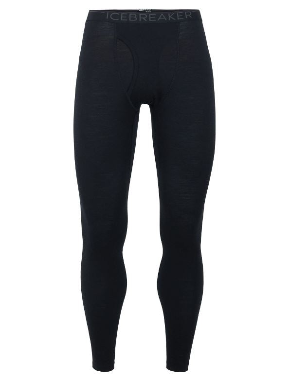 Icebreaker 200 Oasis Legging with Fly for Men - Moisture-Wicking, Odor-Resistant Hiking & Travel Pants for Outdoor Adventures