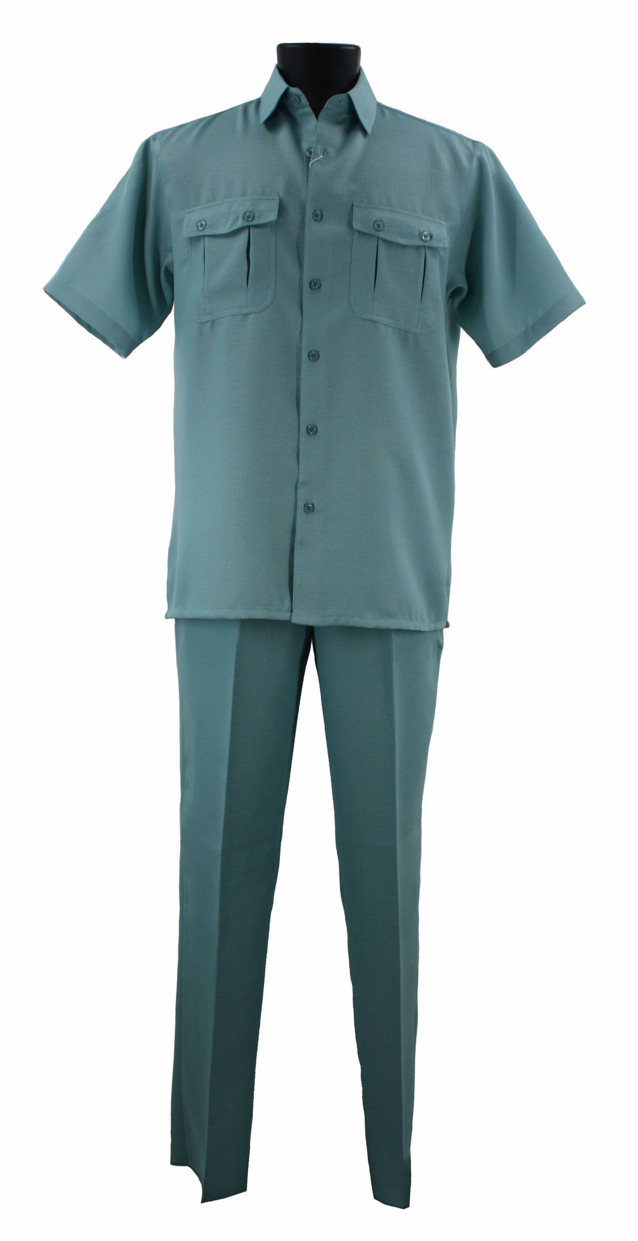 Bassiri Light Teal 2-Piece Set A 138 - Stylish Matching Outfit for Women | Perfect for Casual Wear, Date Nights & Summer Outings
