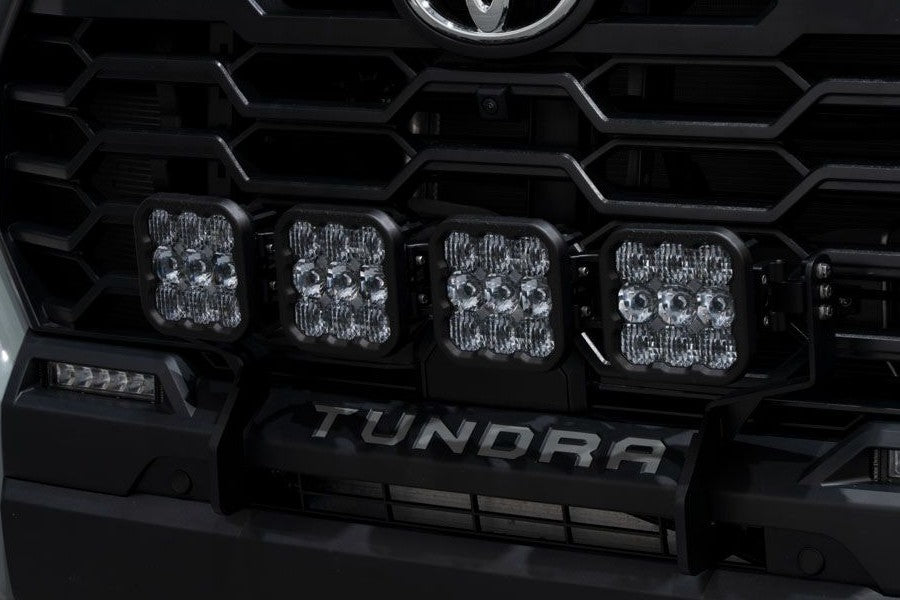 2024 Toyota Tundra Diode Dynamics SS5 LED Grille Light Bar Kit - Pro White Combo for Off-Road & Night Driving