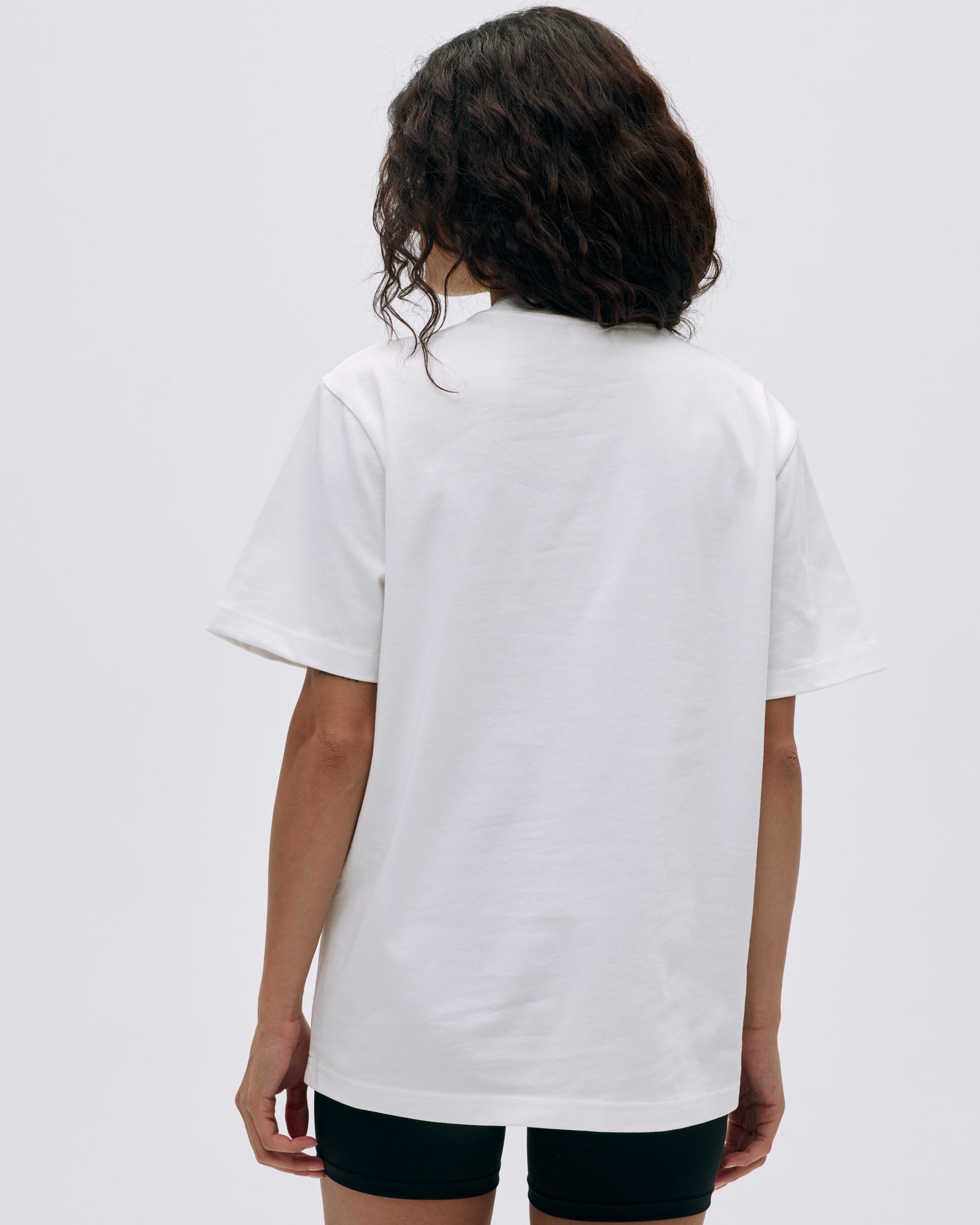 Oversized Varsity Short Sleeve T-Shirt for Men & Women - Comfortable Cotton Crewneck Tee in White & Black - Perfect for Casual Wear, Street Style & Everyday Outfits