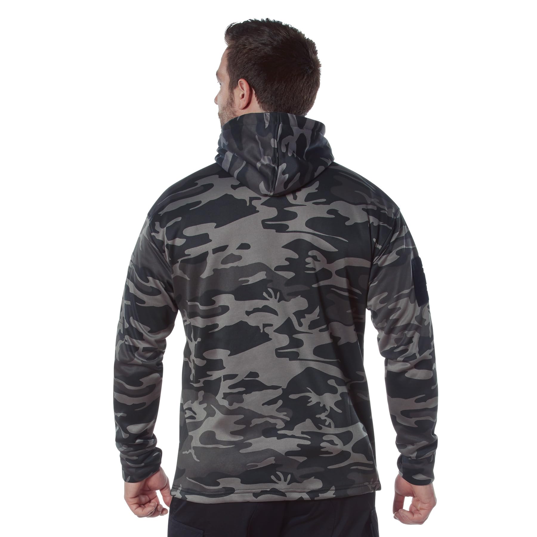 Rothco Men's Heavyweight Cotton Hoodie - Warm Fleece Lined Pullover Sweatshirt for Outdoor Activities, Camping & Casual Wear