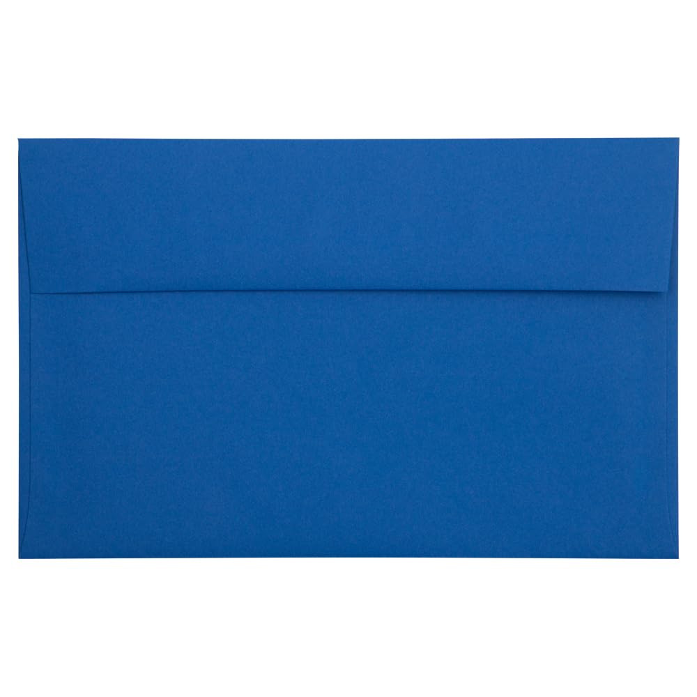 Premium A10 Invitation Envelopes 6 x 9.5 Inches - Presidential Blue - Bulk Pack of 250 - Perfect for Weddings, Business Events & Party Invitations