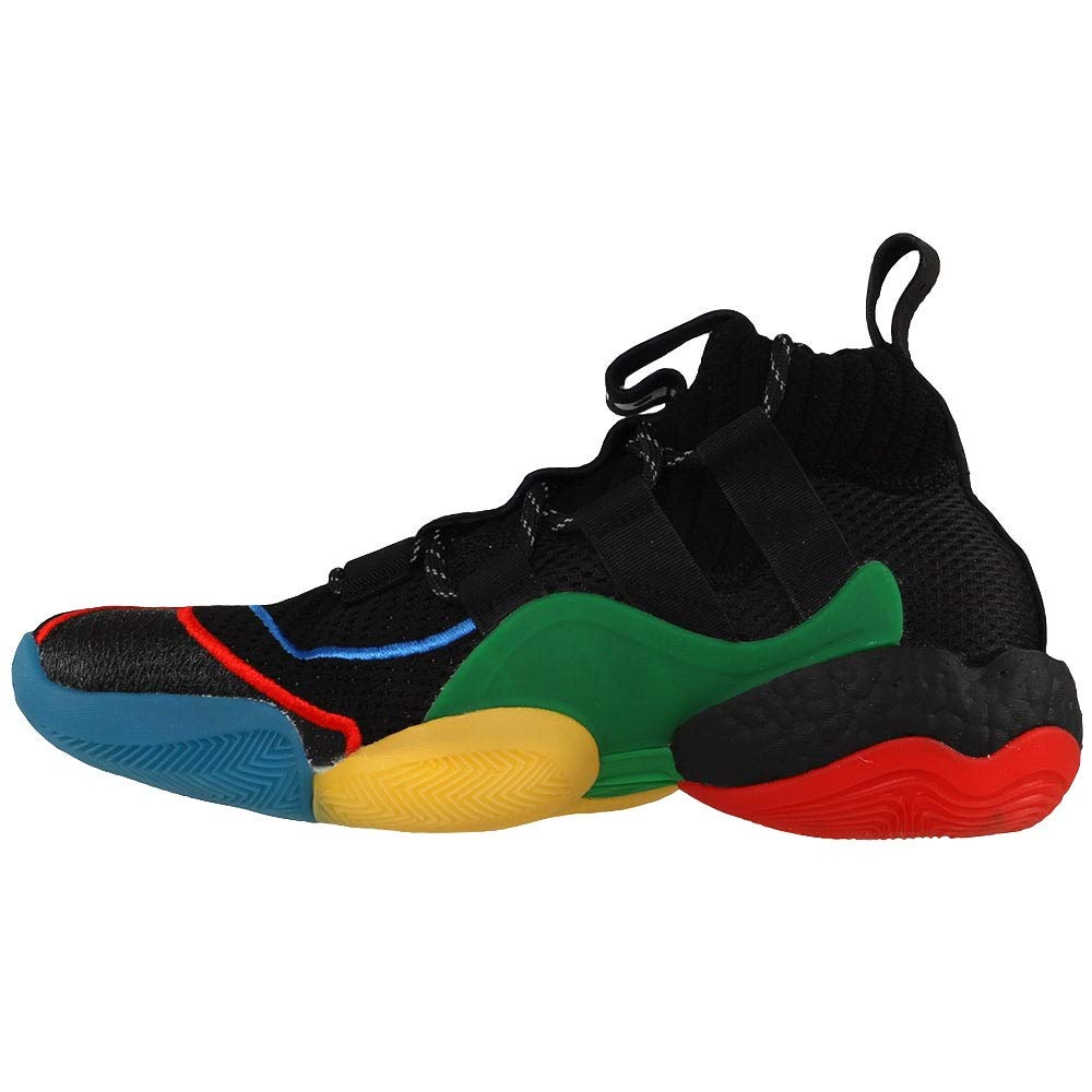 Adidas Men's Crazy BYW LVL x Pharrell Williams Lace-Up Sneakers - Lightweight Casual Shoes for Running, Walking & Streetwear Fashion
