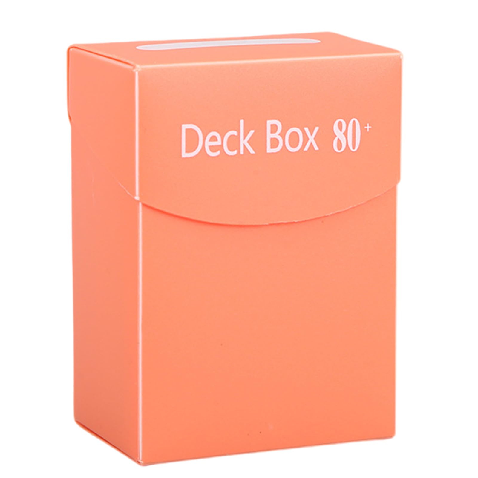 Premium Solid Color Deck Box - Durable Trading Card Storage Organizer for MTG, Pokemon & Yu-Gi-Oh Cards | Portable Card Holder for Game Nights, Collecting & Travel
