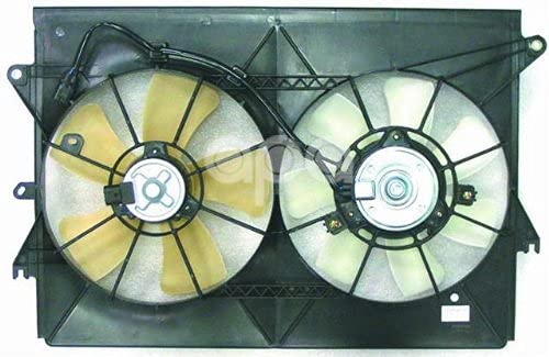 Replacement A/C Radiator Cooling Fan Assembly for TC 05 06 07 08 09 10 - Perfect for Car AC Repair & Summer Cooling System Maintenance