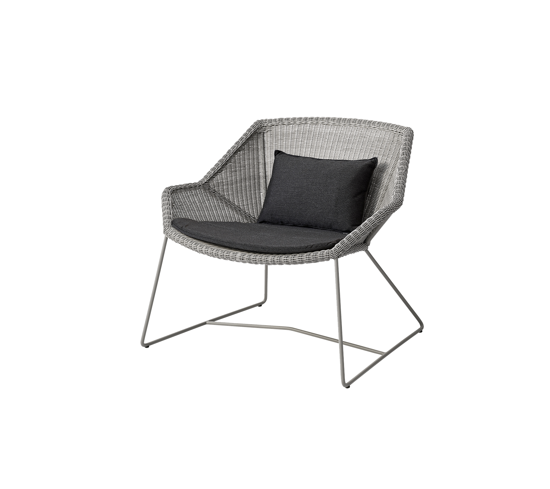Breeze Lounge Chair - Outdoor Patio Furniture for Relaxing in Garden, Poolside, or Backyard - Comfortable & Stylish Modern Design