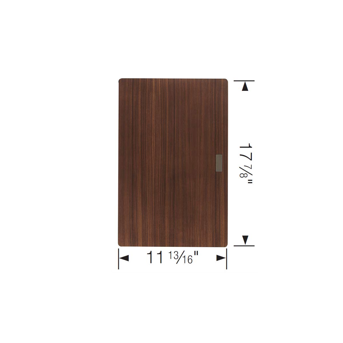 Premium Blanco 232002 Walnut Compound Cutting Board - Durable Kitchen Chopping Board for Meat, Vegetables & Fruits - Perfect for Home Chefs & Professional Kitchens