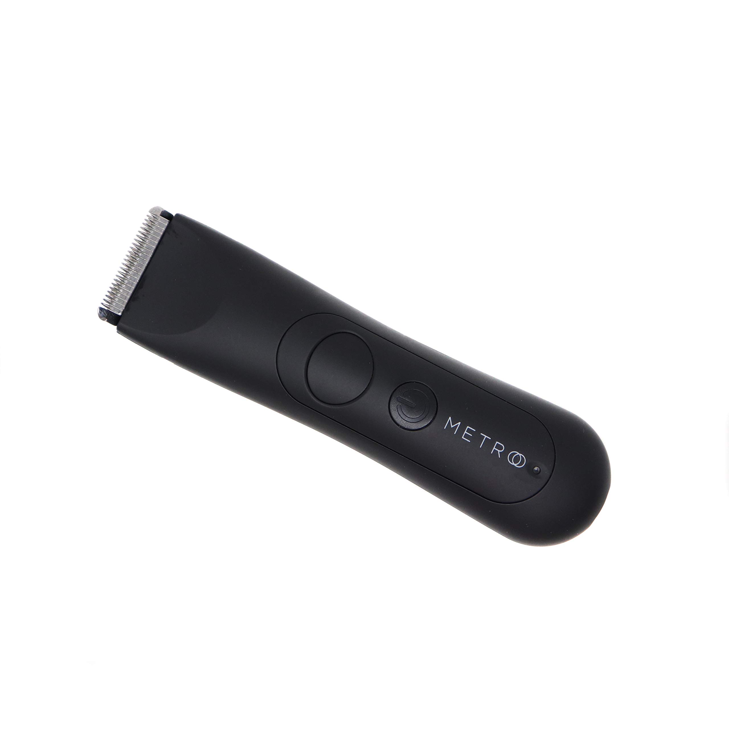 Professional Metro Electric Beard Trimmer for Men - USB Rechargeable Waterproof Body Hair Shaver & Grooming Kit - Perfect for Travel, Home Use, and Precise Facial Hair Styling