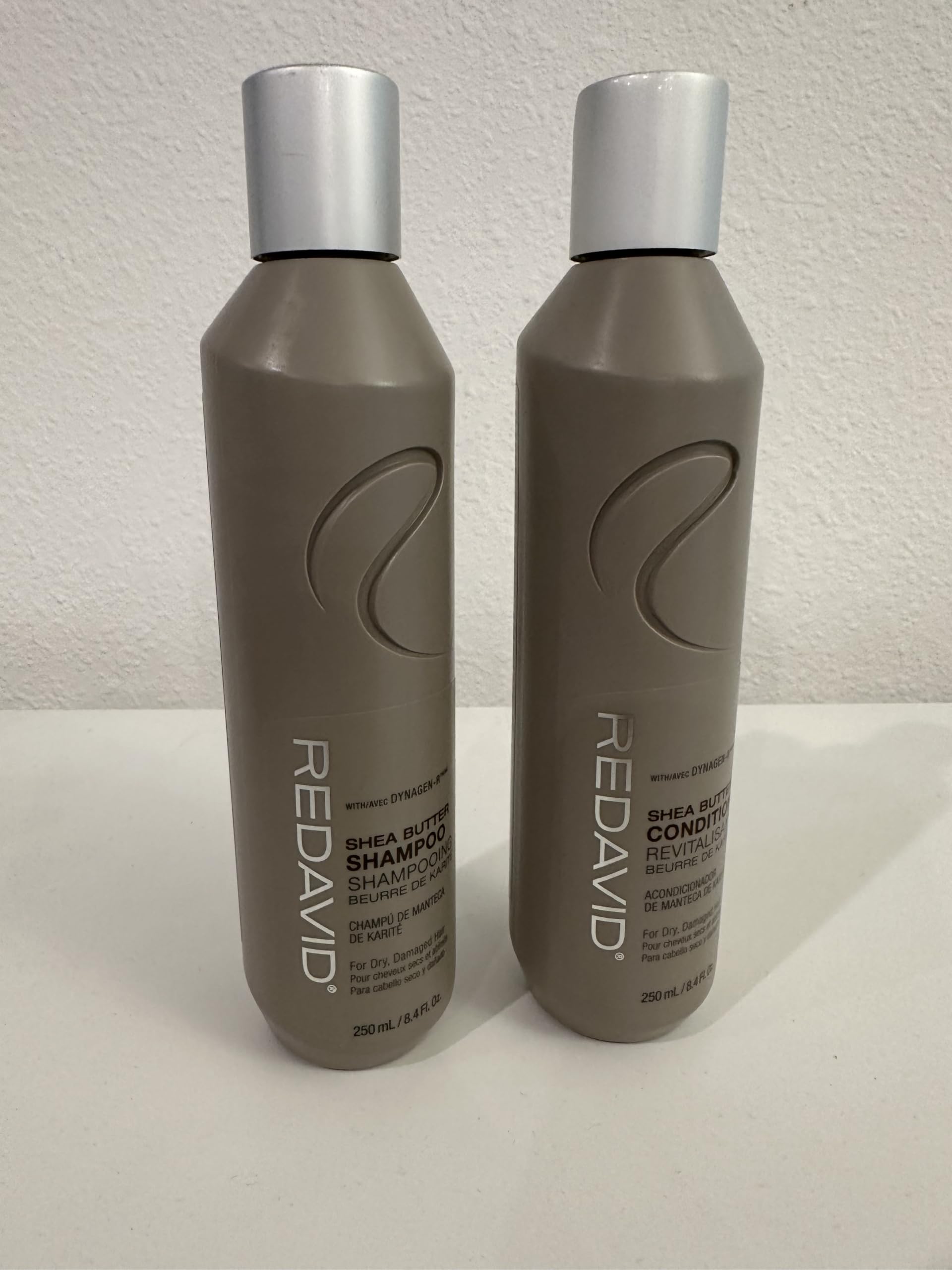 Organic Shea Butter Shampoo and Conditioner Duo 8.4oz - Moisturizing Hair Care for Dry, Damaged & Curly Hair - Perfect for Daily Use & Salon-Quality Results at Home