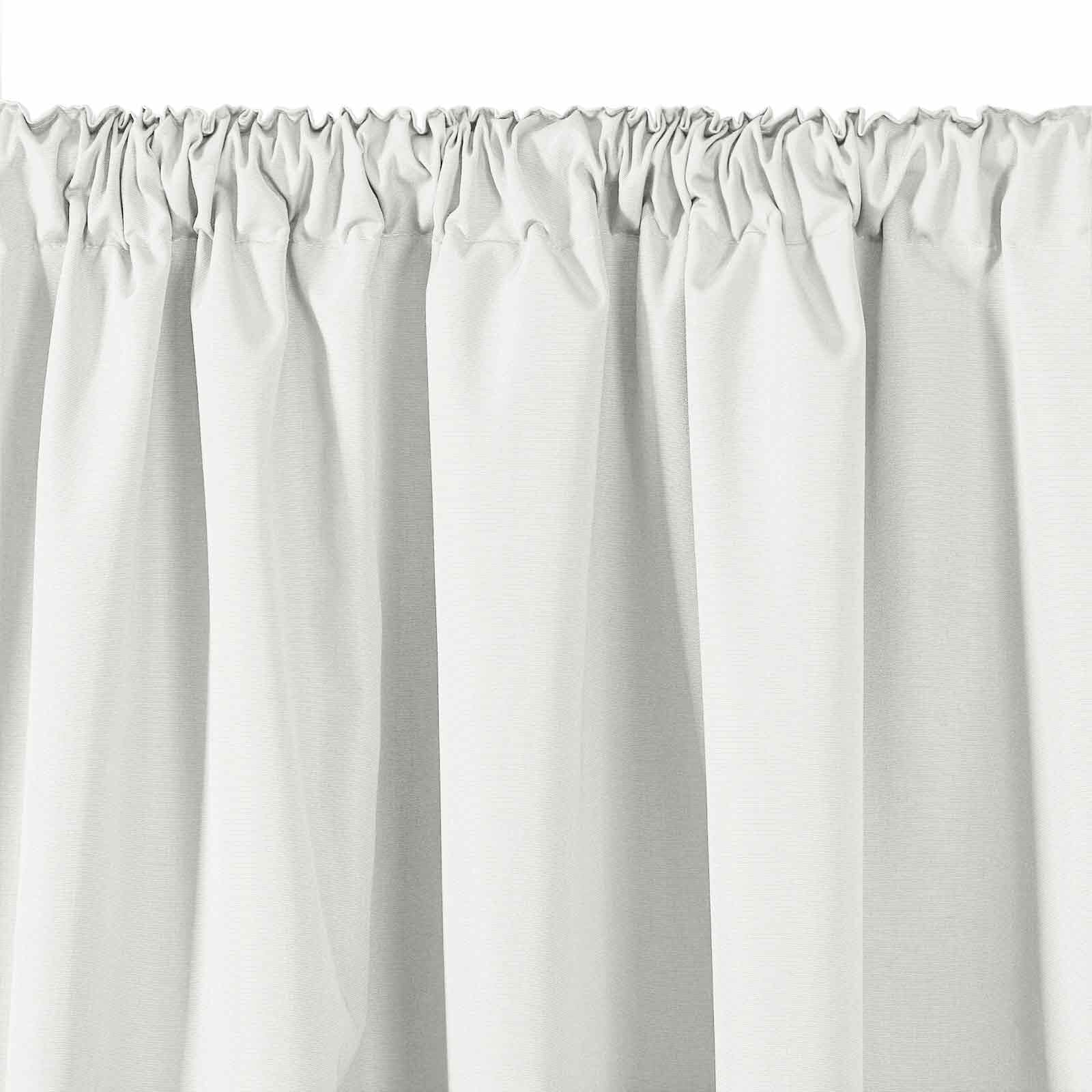 Premium Solid Acrylic Outdoor Curtains - Waterproof & UV Resistant Patio Drapes for Porch, Deck, and Poolside Privacy - Heavy Duty Weatherproof Window Treatments for Sun Protection and Decoration